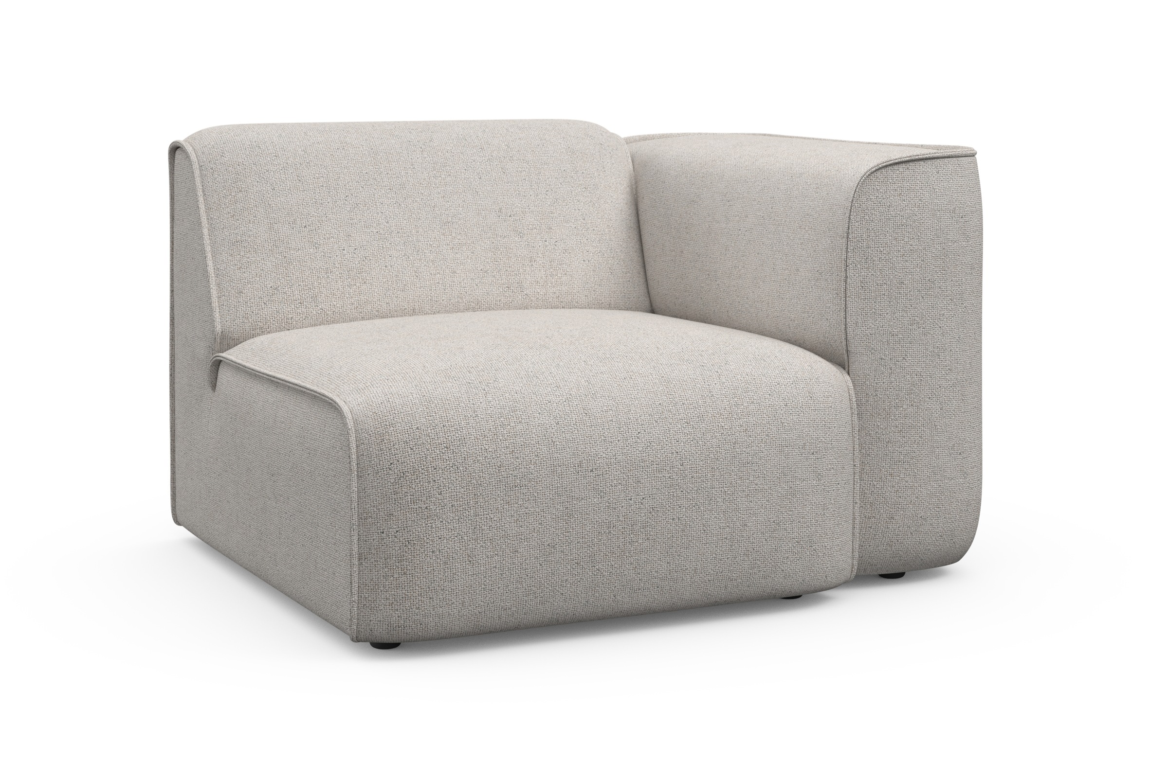 RAUM.ID Sessel »Merid Sofa-Eckelement, Maße B/T/H: 109/97/46 cm«, als Modul günstig online kaufen