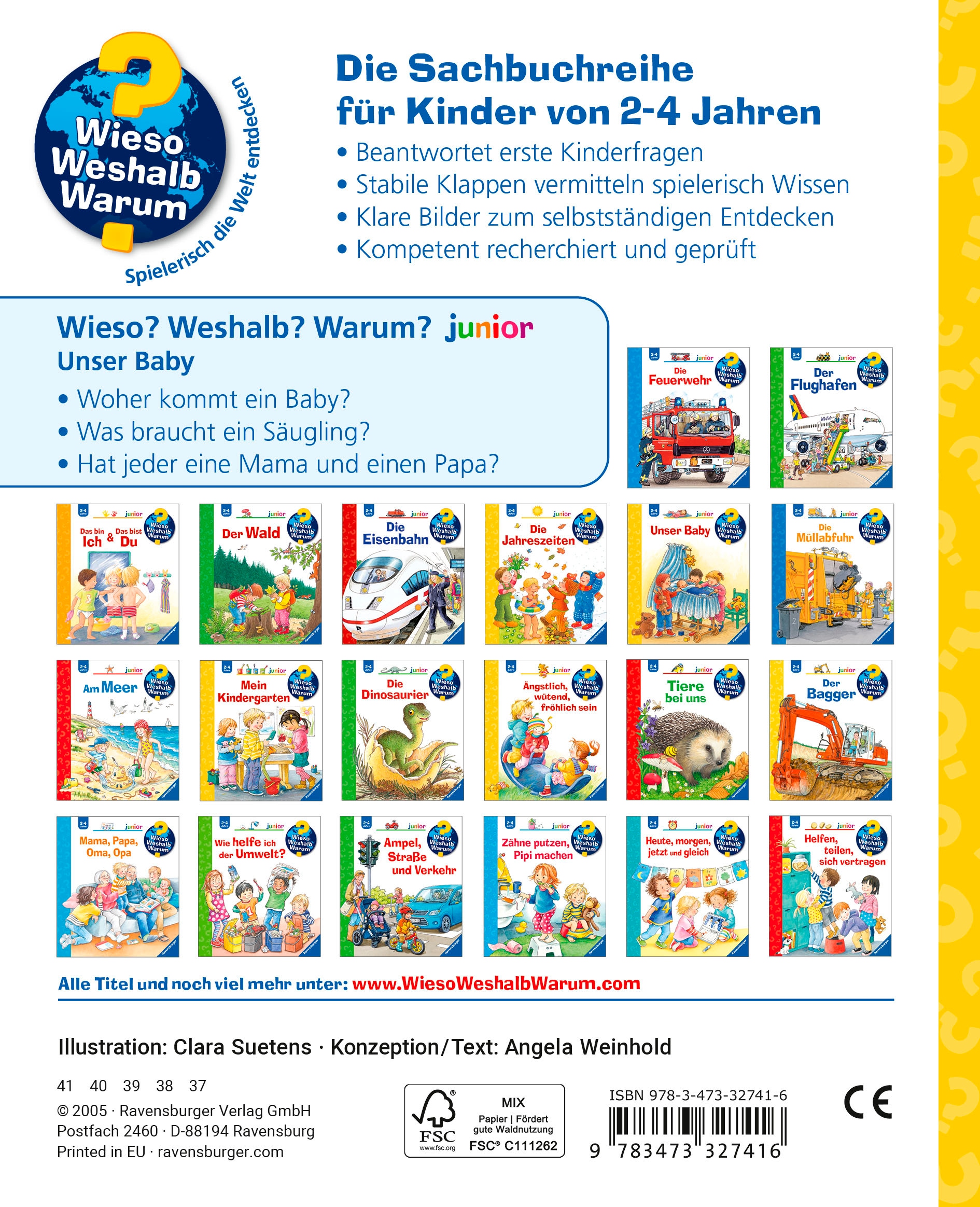 Ravensburger Buch »Wieso? Weshalb? Warum? junior, Band 12: Unser Baby«