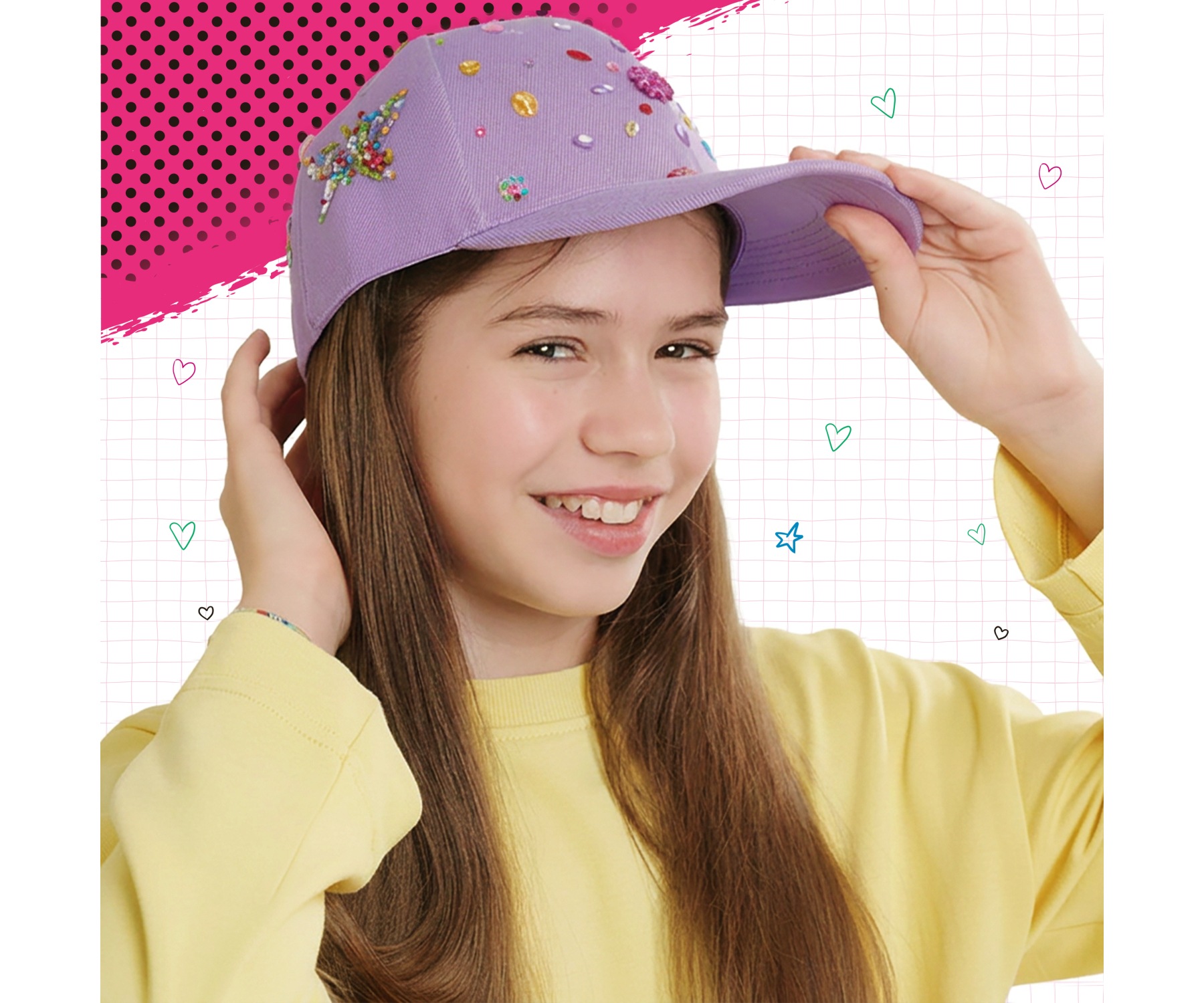 SIMBA Kreativset »Fashion Flash Baseball Cap Deko«