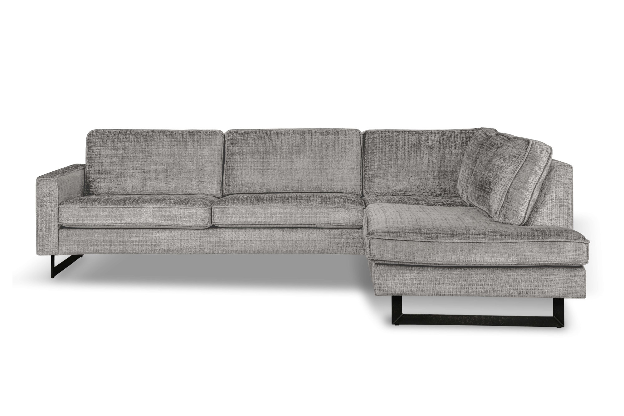 Home affaire Ecksofa »Pinto, 290 cm, Cord, Chenille, Lederoptik, Ottomane l günstig online kaufen