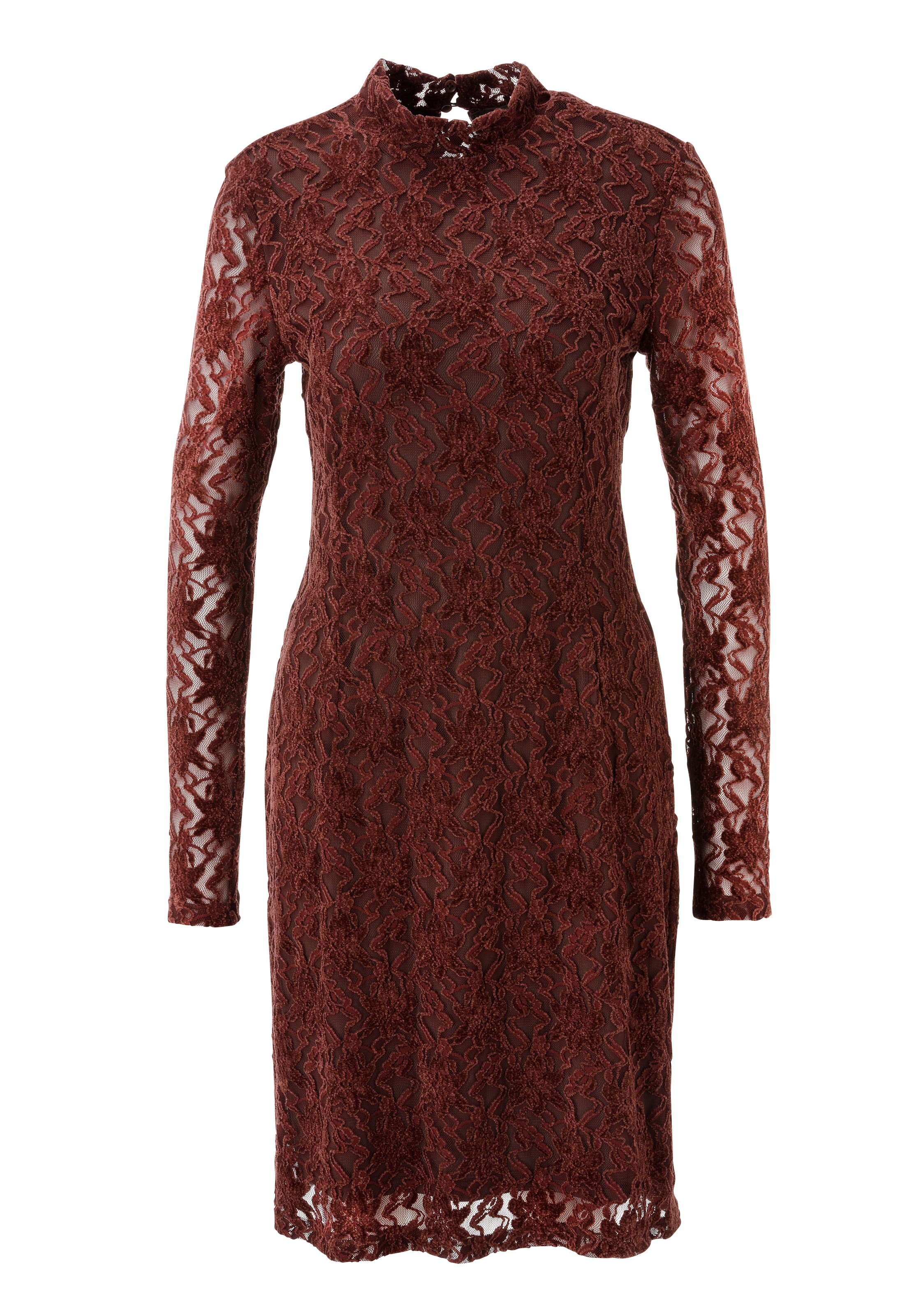 Aniston SELECTED Spitzenkleid mit transparenten Ärmeln - NEUE KOLLEKTION
