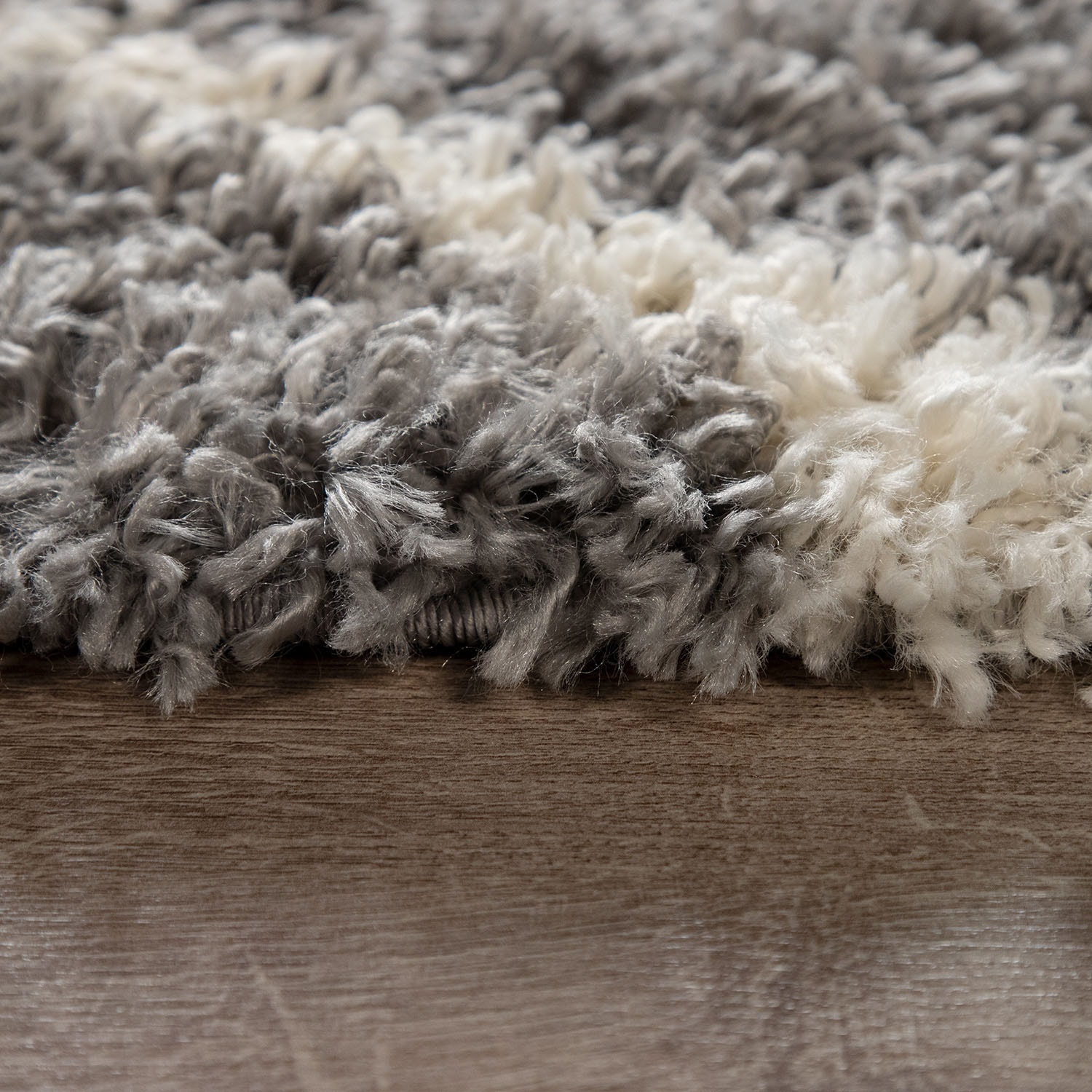 Paco Home Hochflor-Teppich »Kalmar 441«, rechteckig, 40 mm Höhe, Scandi Design, Rauten Muster, weich & kuschelig