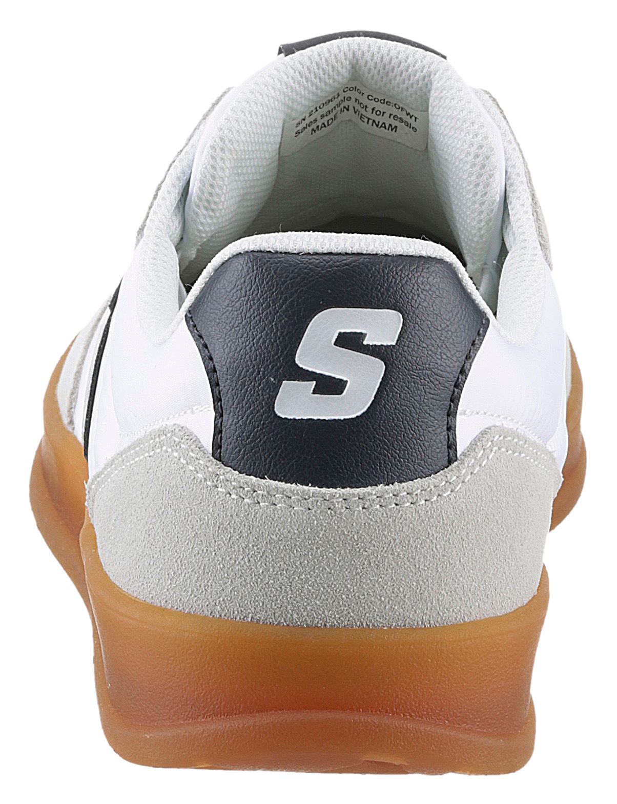 Skechers Slip-On Sneaker »NEW WAVE CUP-CALVEN«, Retro Sneaker, Schnürschuh mit Gummizug