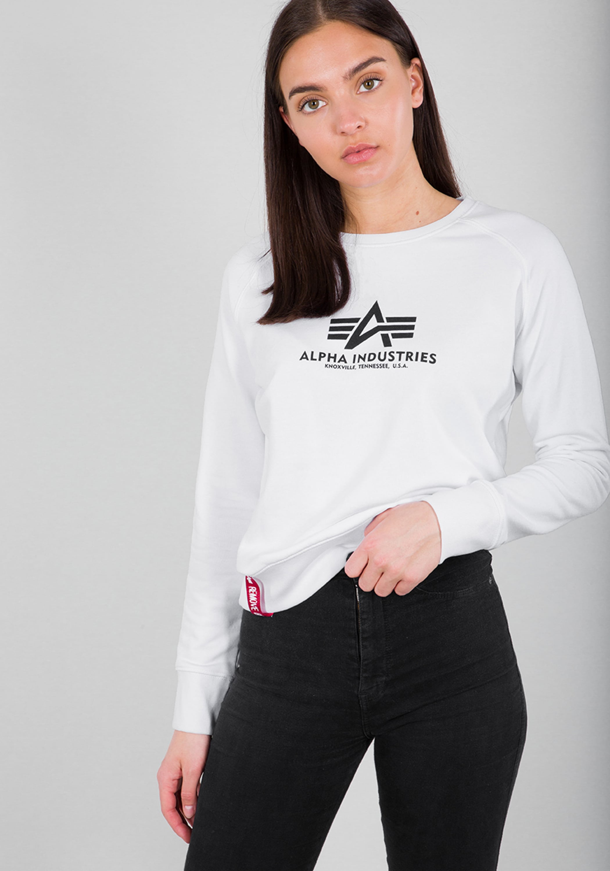 Alpha Industries Sweater »New Basic Sweatshirt BL W«
