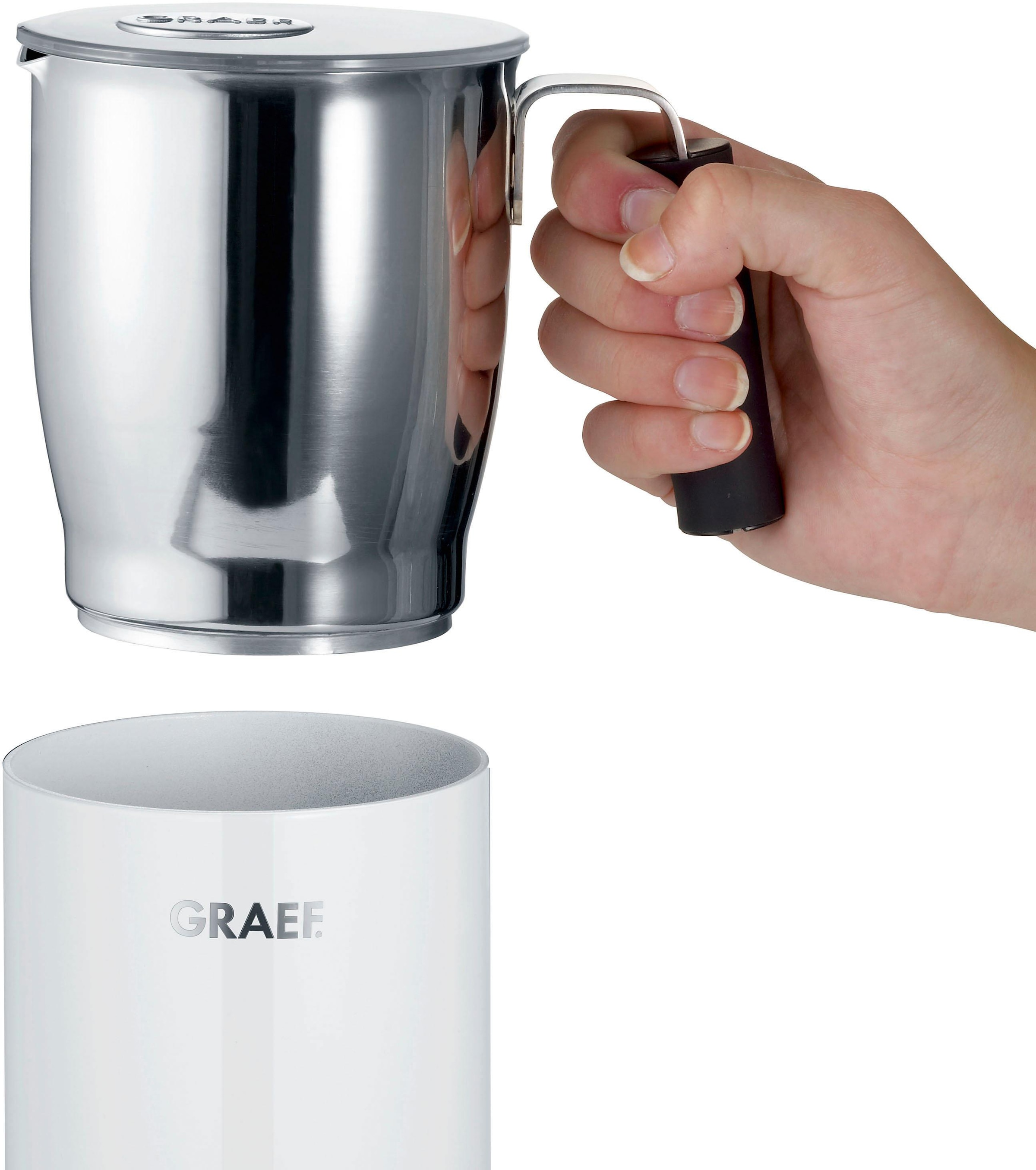 Graef Milchaufschäumer »MS 701, weiß«, 500 W