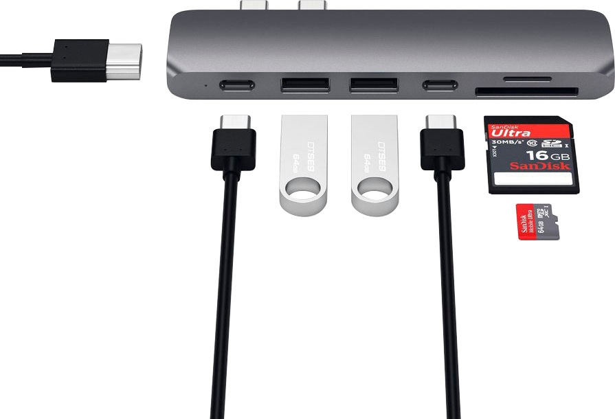 Satechi Adapter »Type-C Pro Hub 4K HDMI«