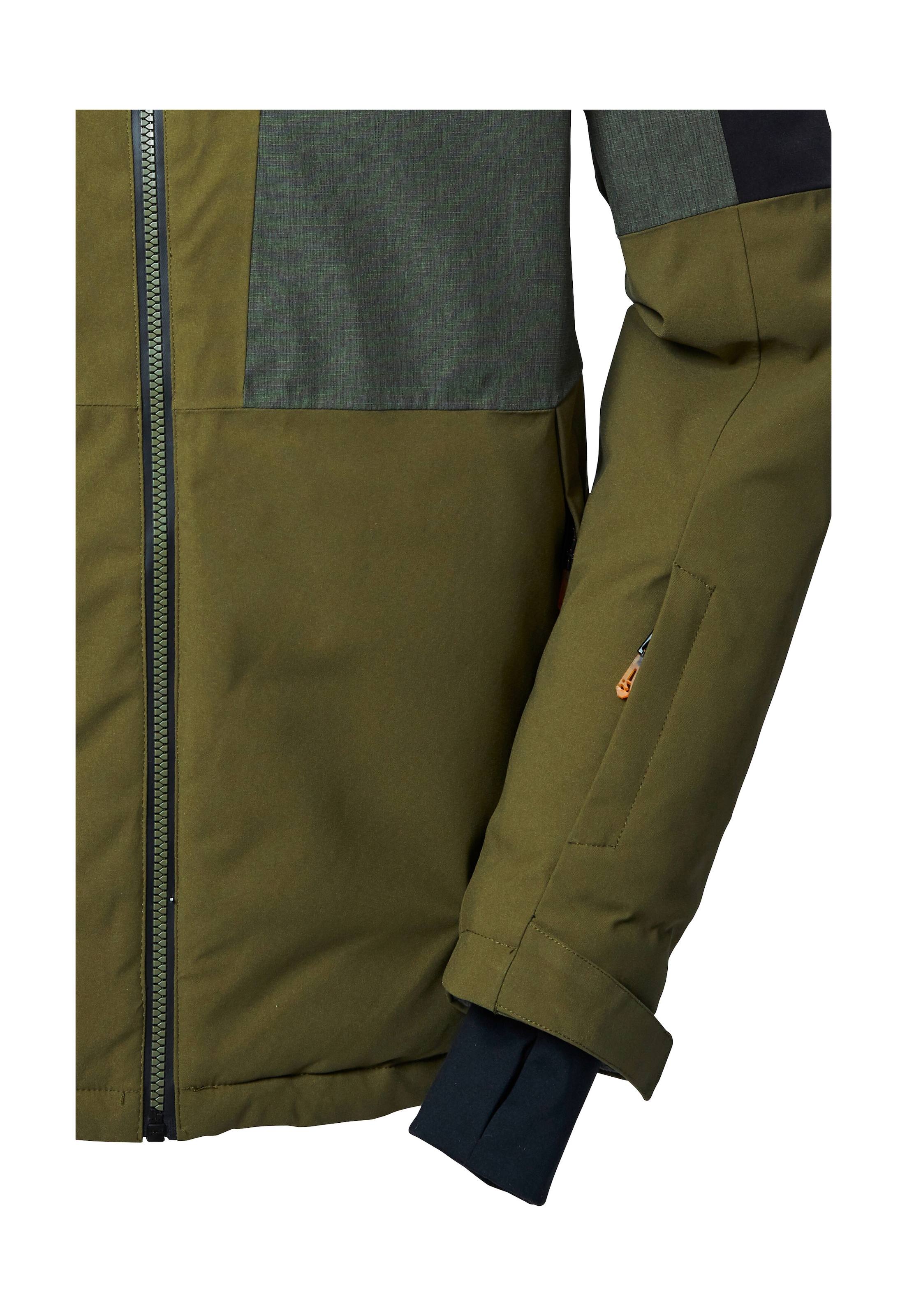 Killtec Skijacke »KSW 407 MN SKI JCKT«, Wasserdichte Skijacke mit Colourblock, atmungsaktiv, viele Taschen