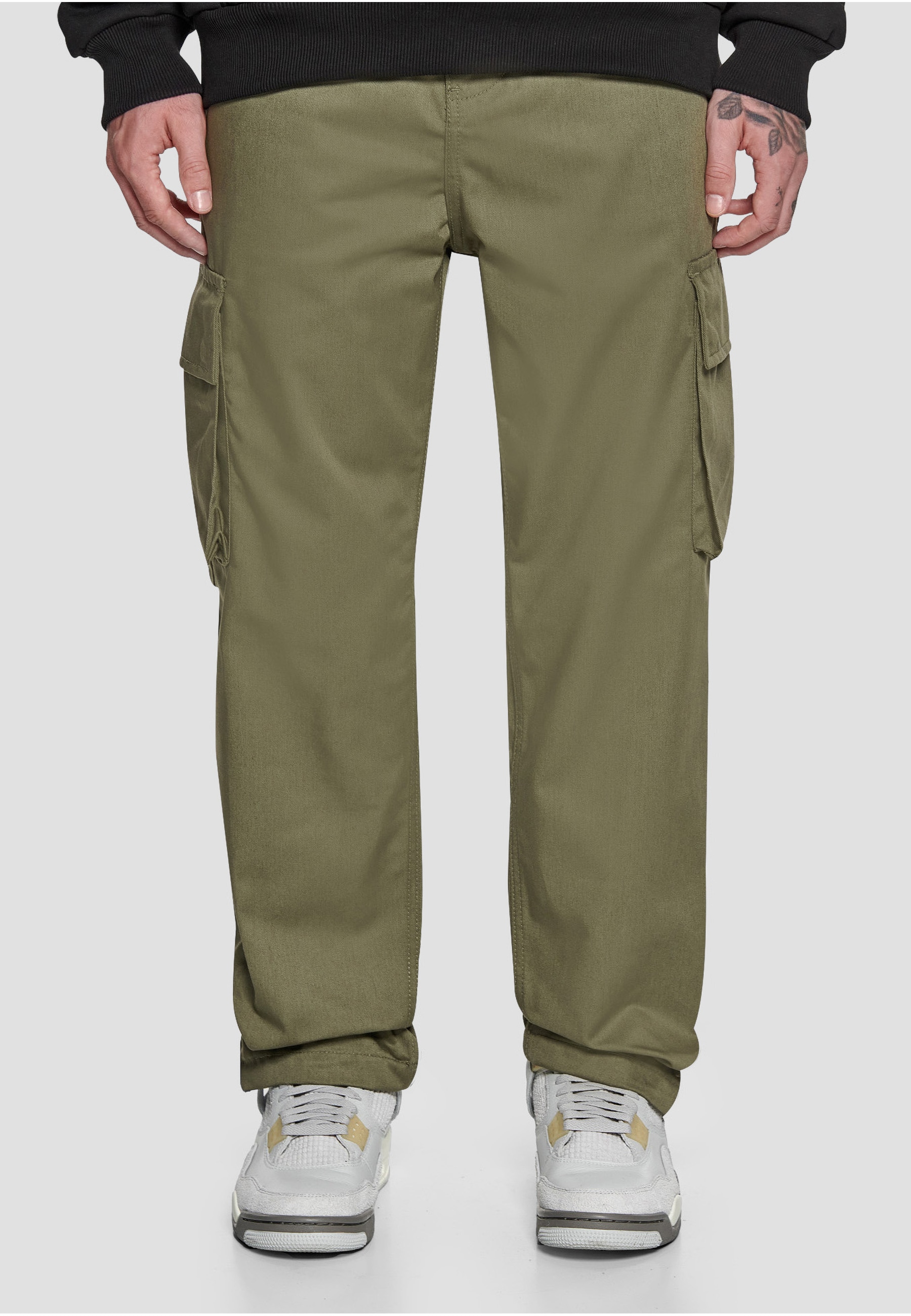 Dropsize Cargohose »Dropsize Herren Dropsize Single Cargo Pocket Workwear Pants«