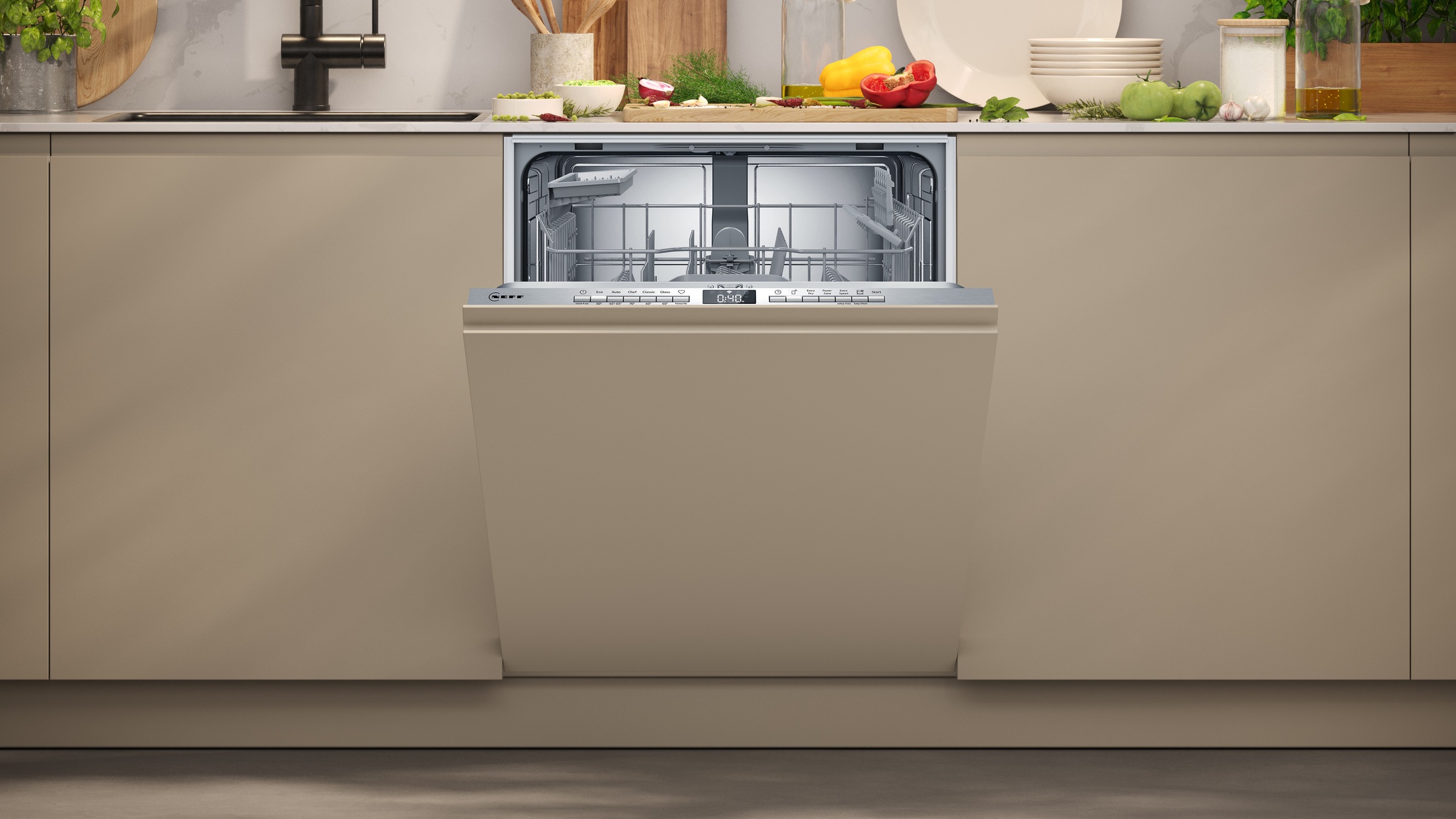 NEFF vollintegrierbarer Geschirrspüler XXL »S275HTX04E«, 13 Maßgedecke, mit günstig online kaufen