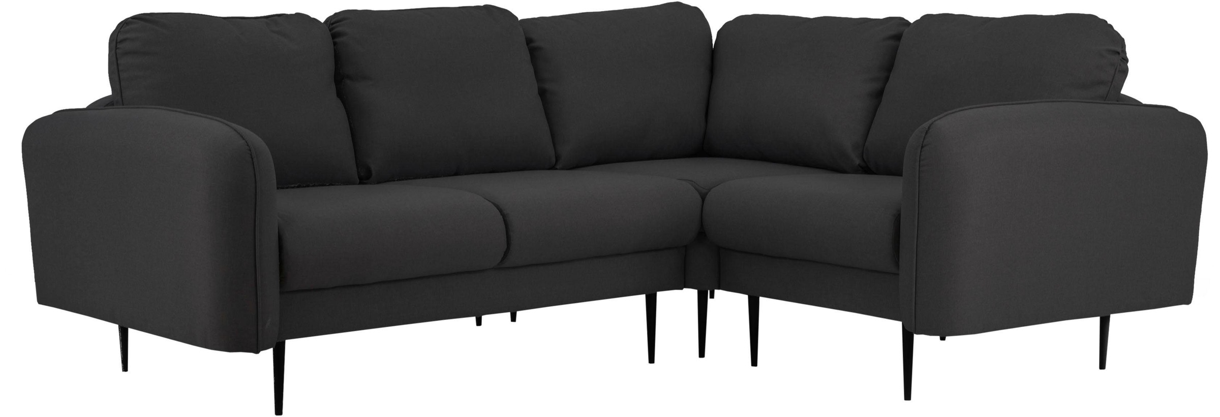 Home affaire Ecksofa »Skidi L-Form« mit losen Rückenkissen und Keder oben a günstig online kaufen