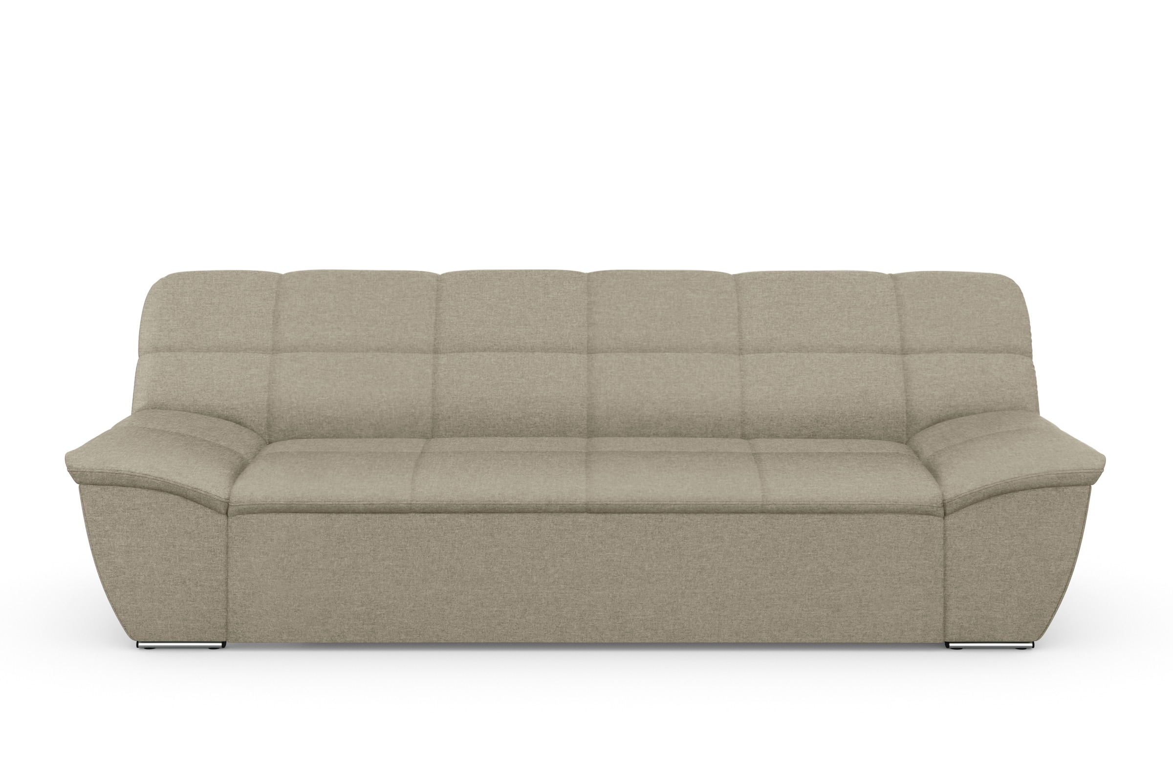 DOMO collection 3-Sitzer »Splash, moderne Steppung im Sitz und Rücken, komfortabel,«, flache Armlehnen zum Entspannen