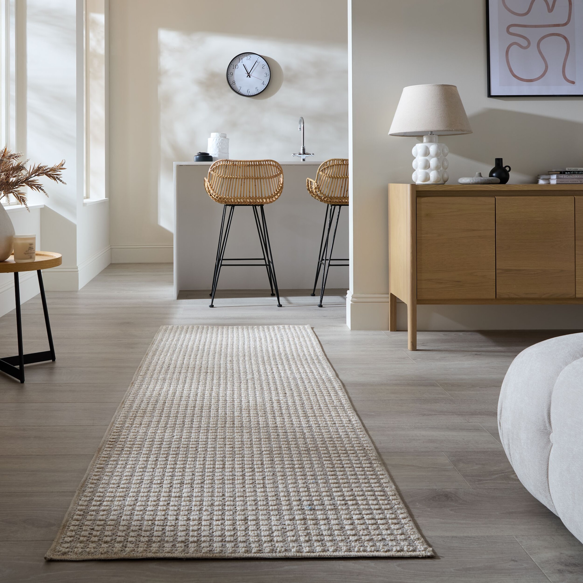 FLAIR RUGS Teppich »SPECKLE WASHABLE« rechteckig 9 mm Höhe