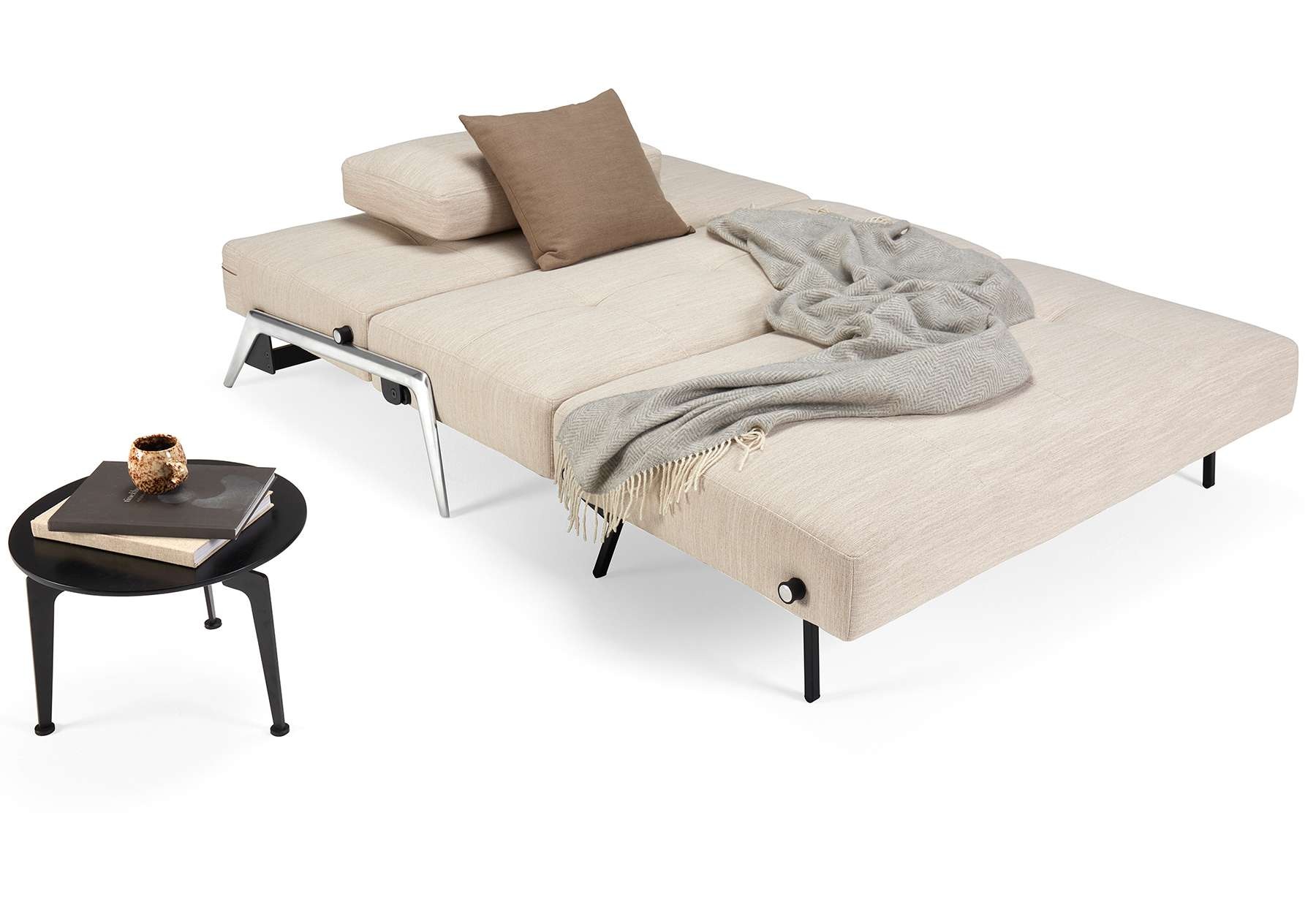 INNOVATION LIVING ™ Schlafsofa »Cubed Klappsofa, hochwertige Schlaffunktion, Design und extra Komfort«, Frontauszug, sehr platzsparend, abgewinkelt Sitzen, waagerecht liegen