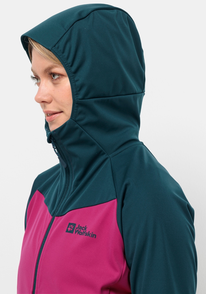 Jack Wolfskin Outdoorjacke »BRISSTAL HOODY W«, mit Kapuze