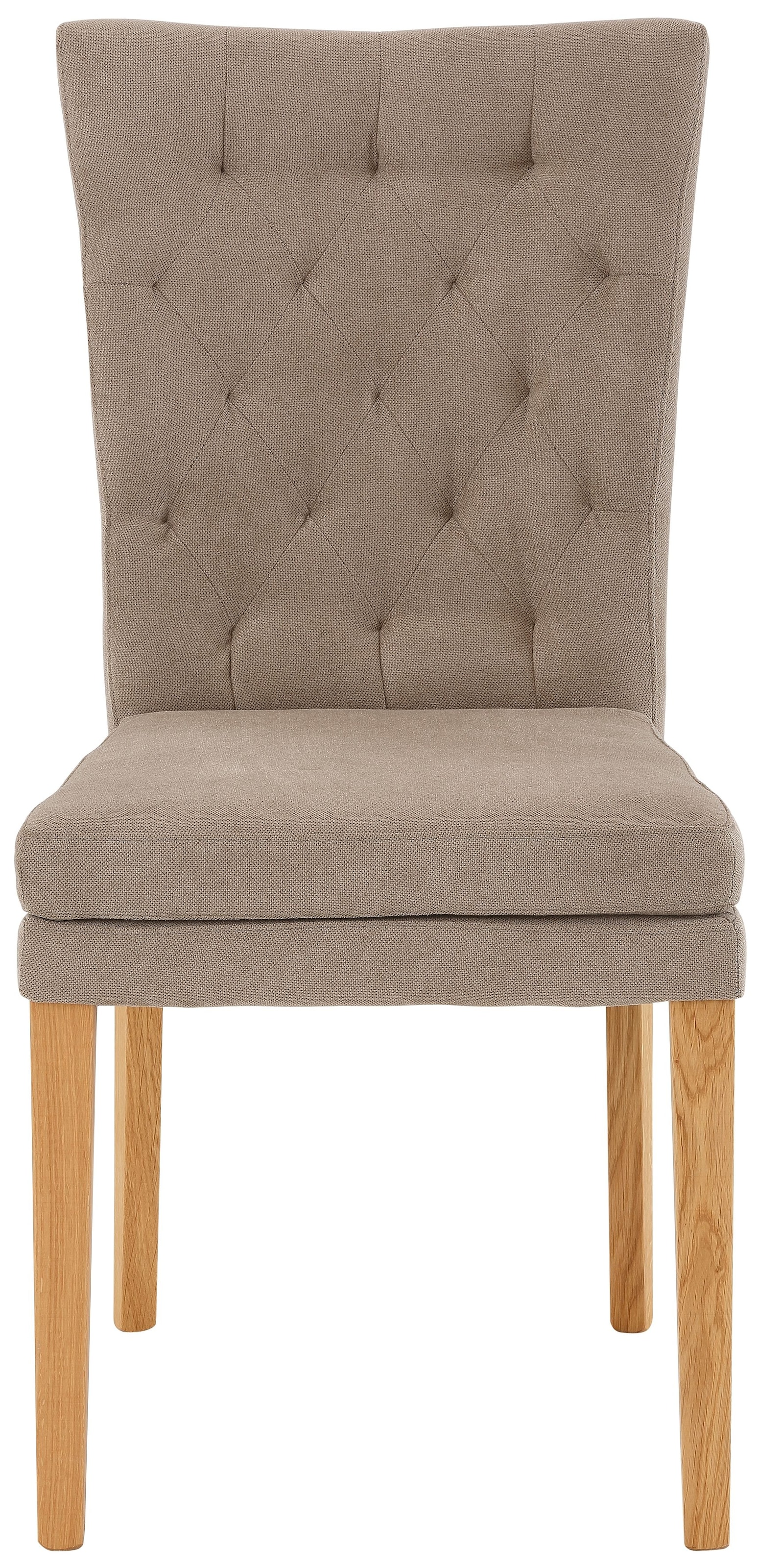 Home affaire Esszimmerstuhl »Colorado BESTSELLER Polsterstuhl«, (Set), 2 St., Luxus-Microfaser, Beine in eiche oder nussbaum. Im 2er, 4er oder 6er-Set