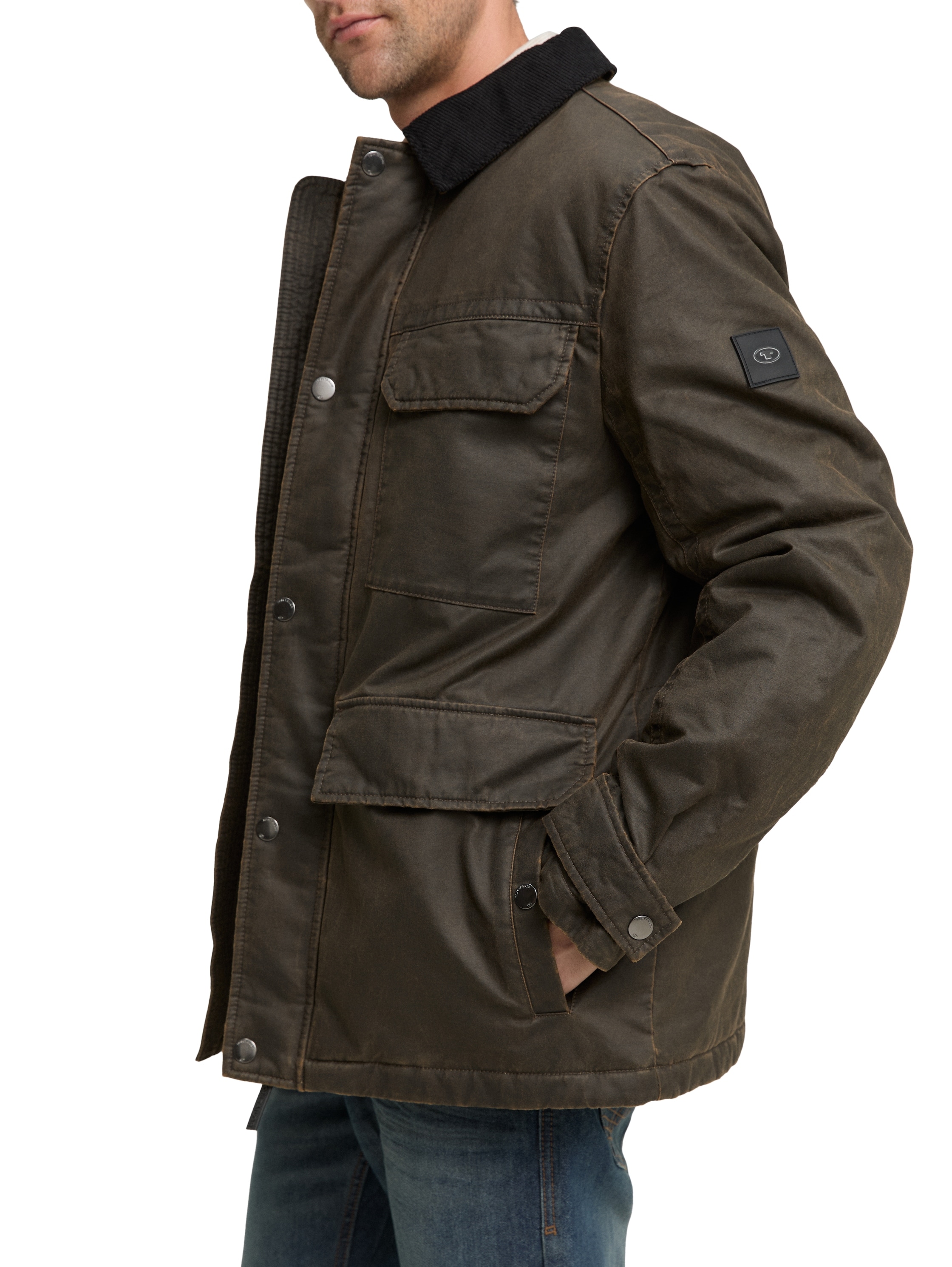 TOM TAILOR Outdoorjacke, mit verstellbarer Taille