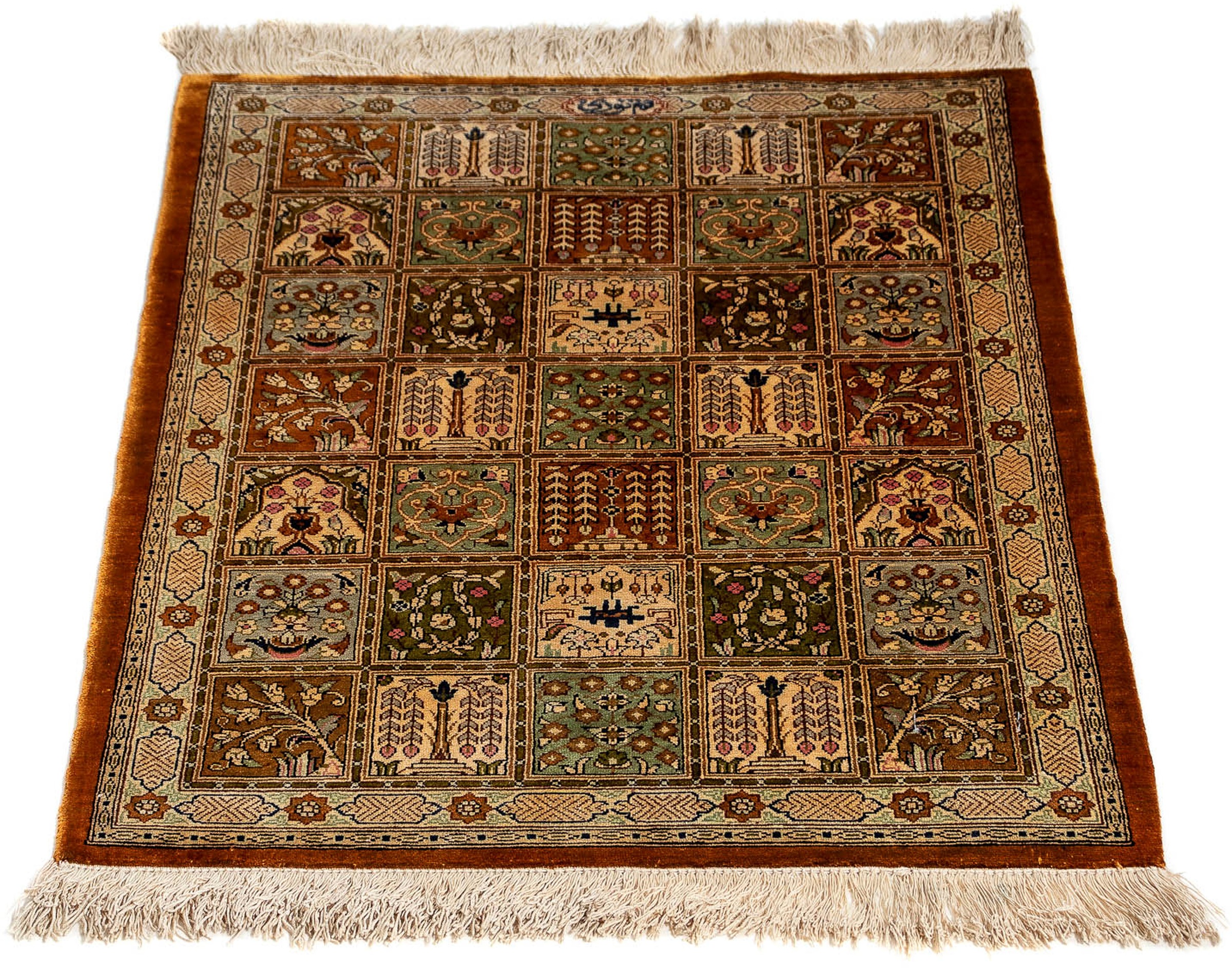 morgenland Orientteppich »Perser - Ghom - 76 x 55 cm - mehrfarbig«, rechtec günstig online kaufen