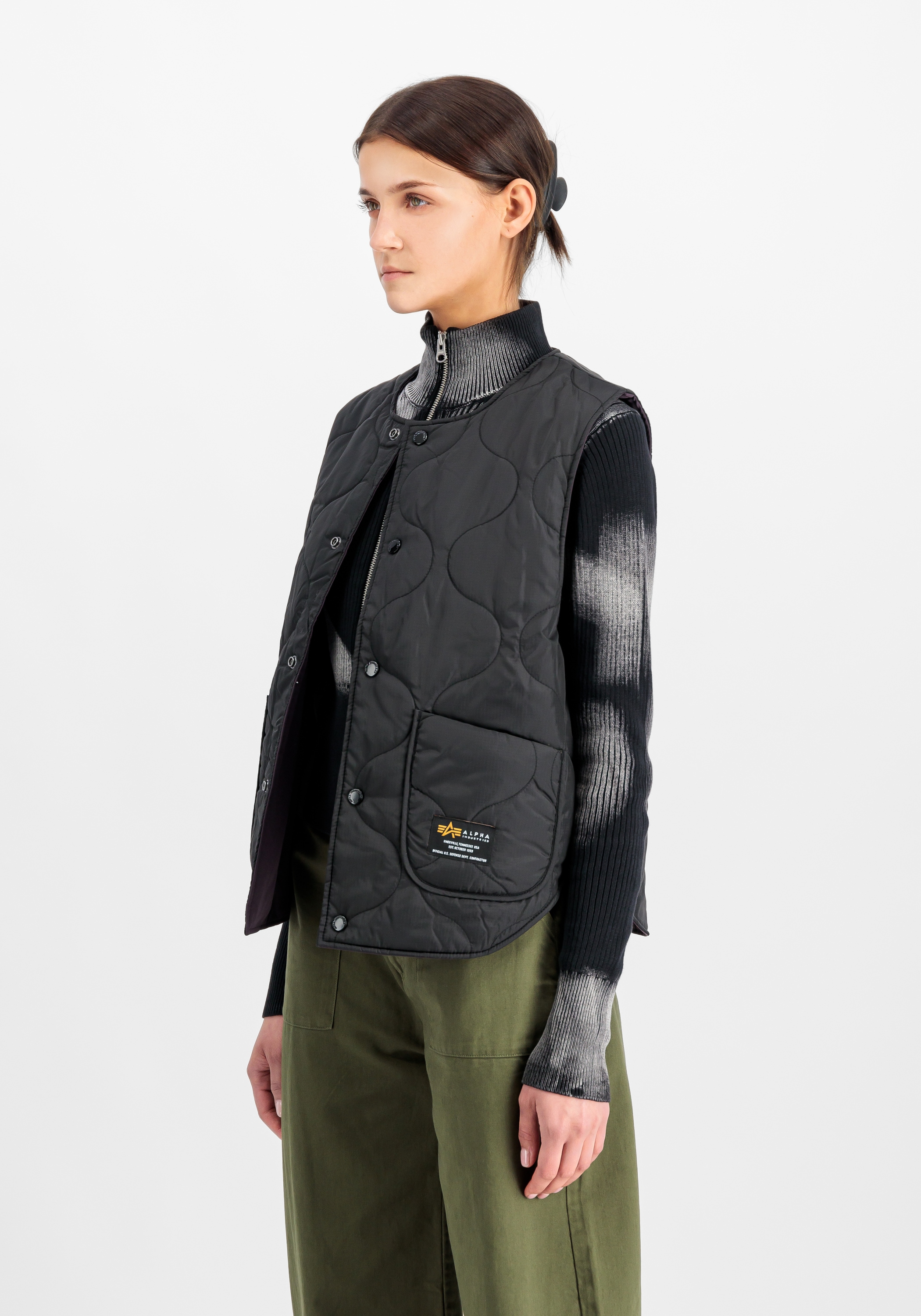 Alpha Industries Wendejacke »Alpha Industries Women - Vests Reversible Vest W«