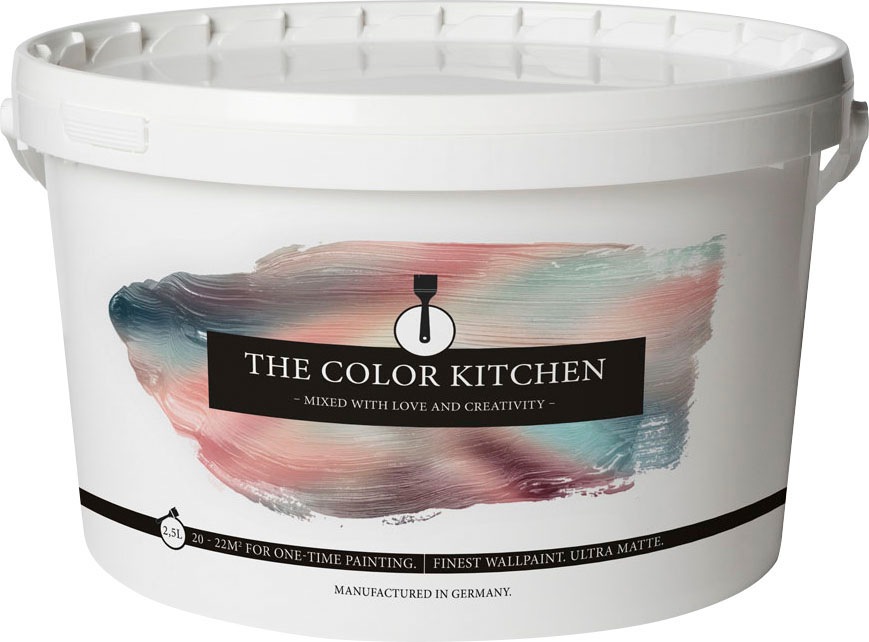 A.S. Création Wand- und Deckenfarbe »Seidenmatt Innenfarbe THE COLOR KITCHEN« für Wohnzimmer Schlafzimmer Flur Küche, versch. Rosatöne