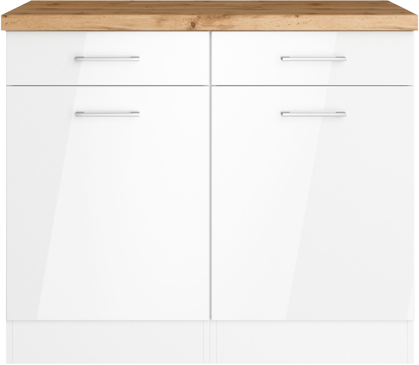 KOCHSTATION Unterschrank »KS-Milan«, HELD Möbel, Unterschrank 100 cm, matte günstig online kaufen