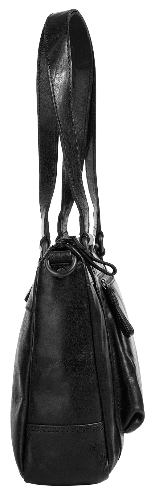 Spikes & Sparrow Henkeltasche, echt Leder