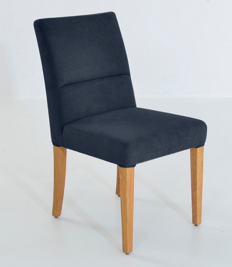 K+W Komfort & Wohnen 4-Fußstuhl »GOBY« () 4-Fuß-Holzstuhl in Wildeiche geöl günstig online kaufen