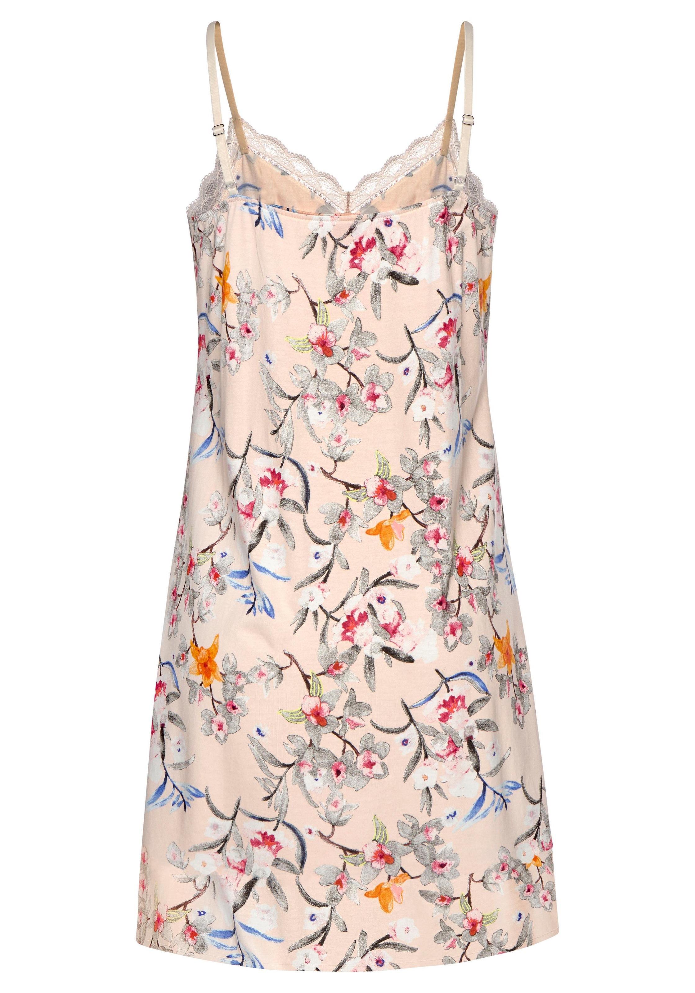 s.Oliver Negligé mit Blumenmuster
