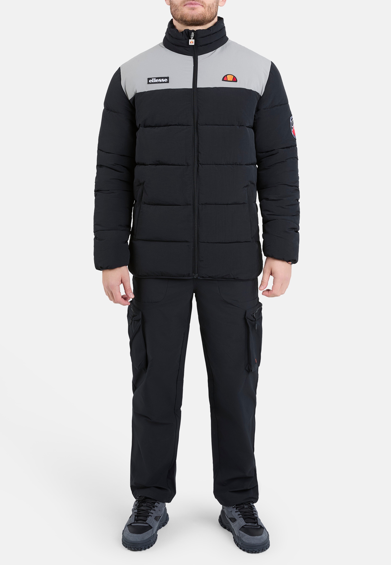 Ellesse Outdoorjacke »NEBULA PADDED JACKET« mit Stehkragen