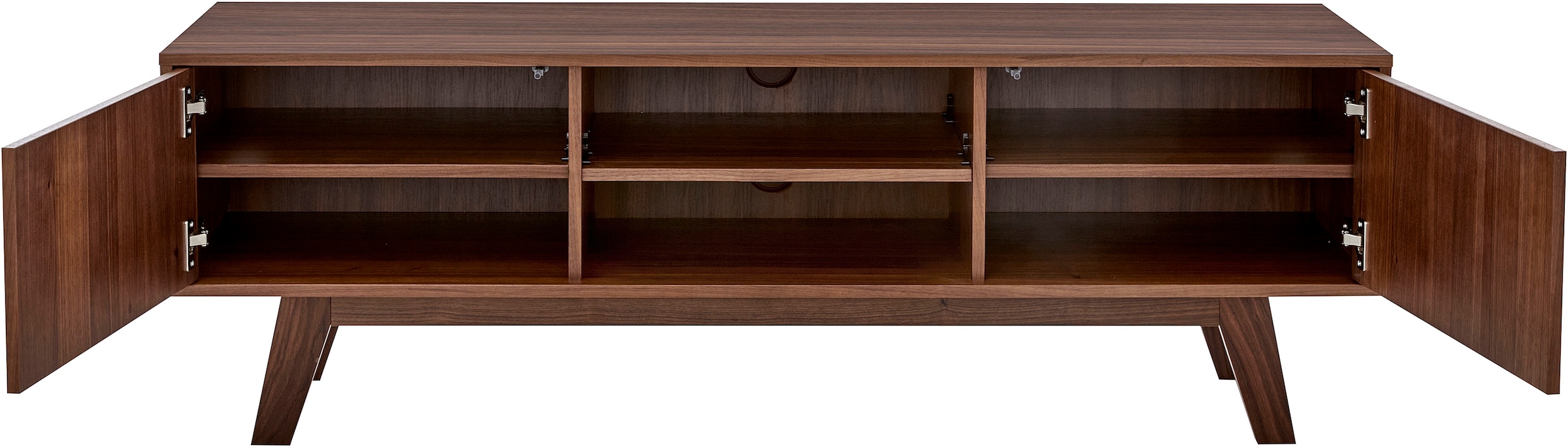 Guido Maria Kretschmer Home&Living TV-Board »Orlando«, Breite 150 cm, Holzfurnier, Push-to-open-Funktion