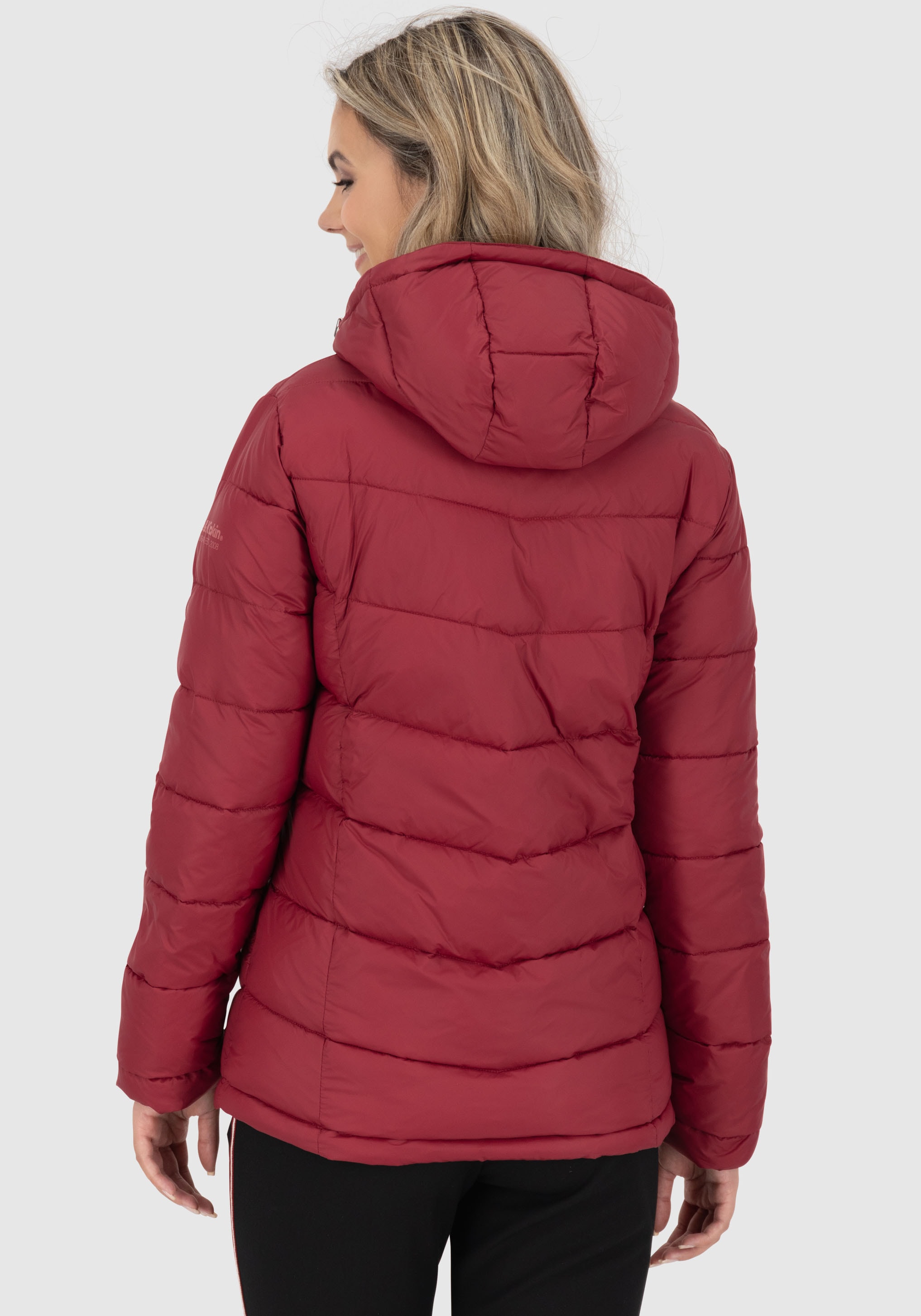 Alife & Kickin Steppjacke »AndriaAK« mit Kapuze leichte, taillierte Übergangsjacke mit breiter Steppung und Kapuze