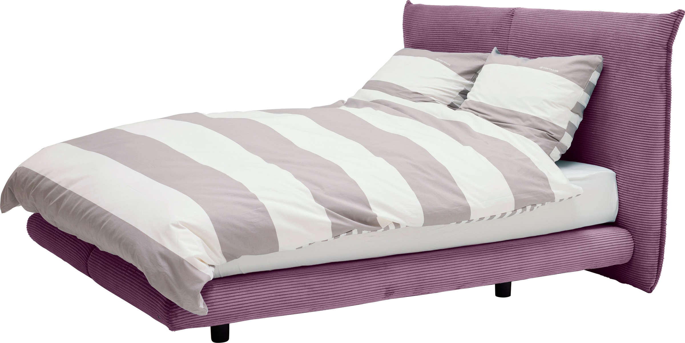 2. Bild von TOM TAILOR HOME Boxspringbett »SOHO PILLOW BOX«, in Schwebeoptik, Kopfteil in Kissenform, Höhe 120 cm