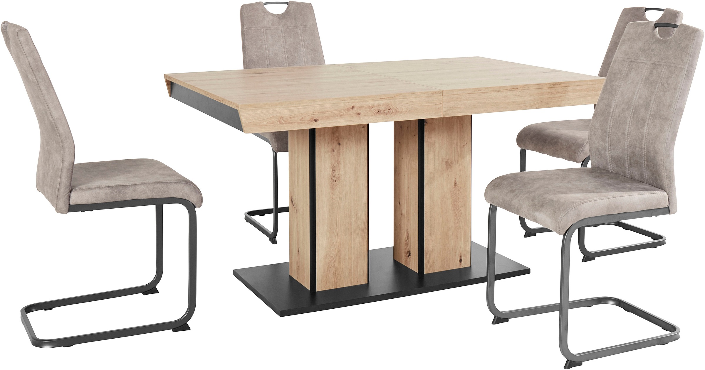 HELA Essgruppe »Agnes Esstisch ausziehbar, Tisch ausziehbar 140 -220 cm,«, günstig online kaufen