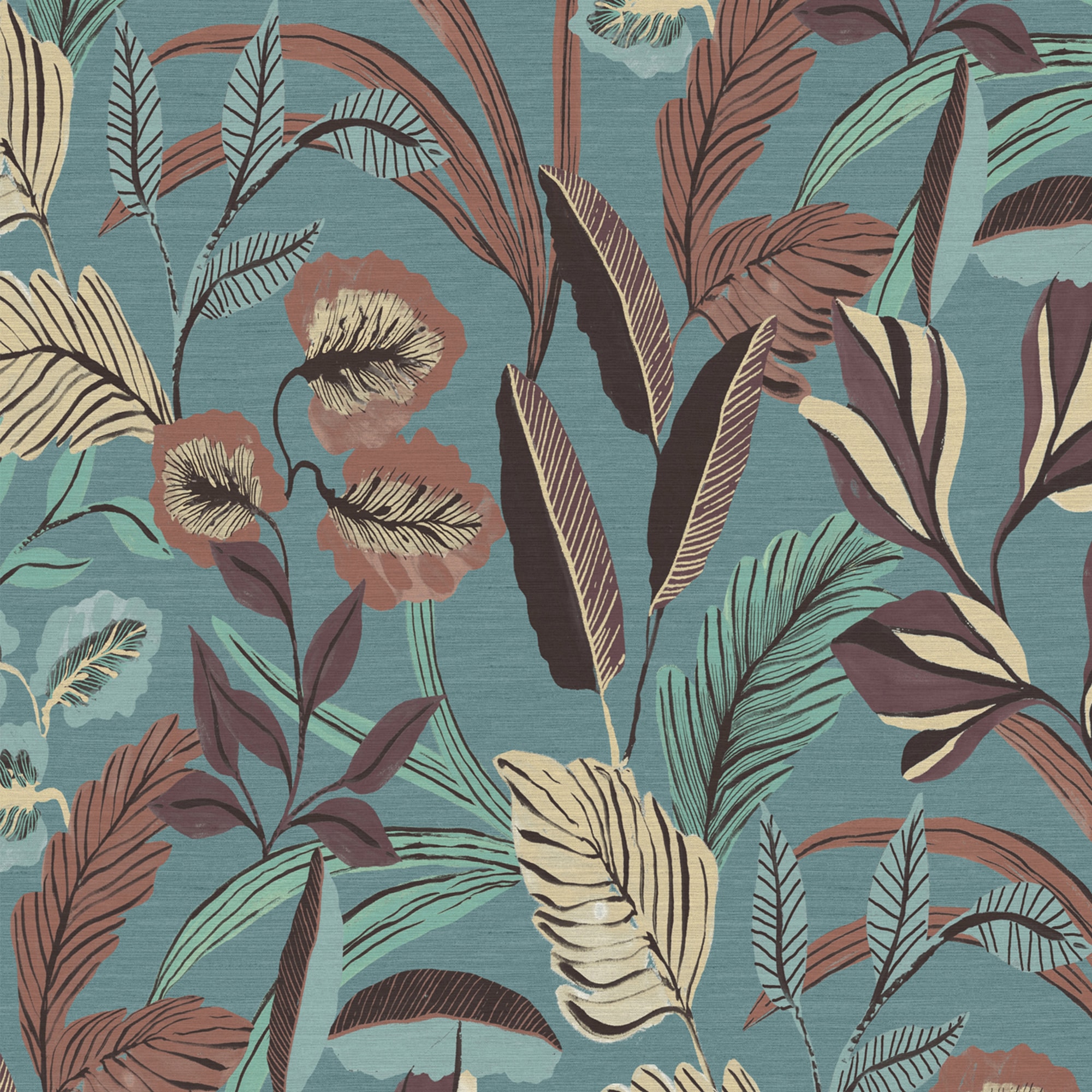 Sublime Vliestapete »PARADISE ARTS«, botanisch, Design Tapeten