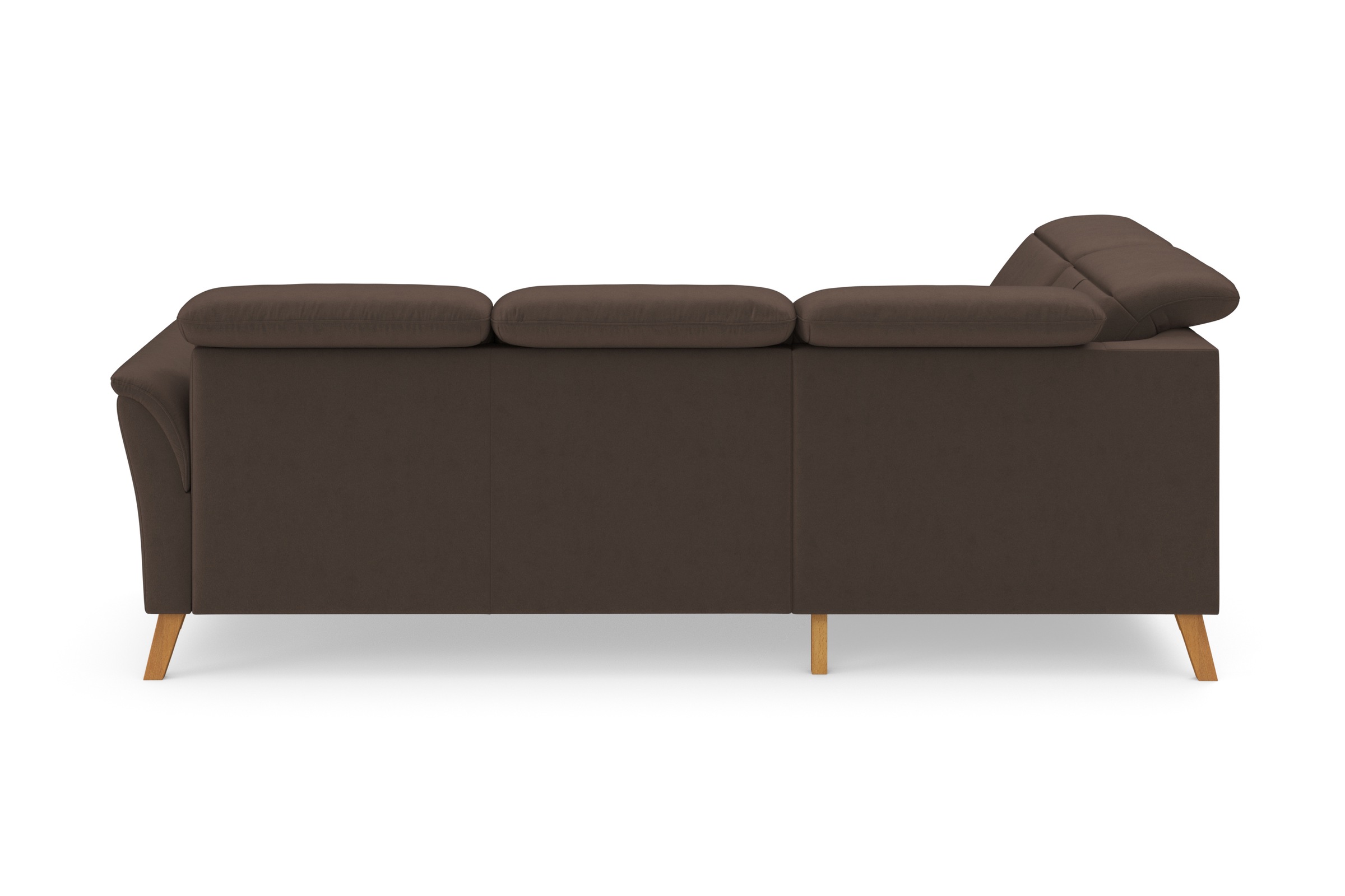 sit&more Ecksofa »Romero L-Form«, wahlweise mit oder ohne TV-Funktion, Bettfunktion, Bettkasten