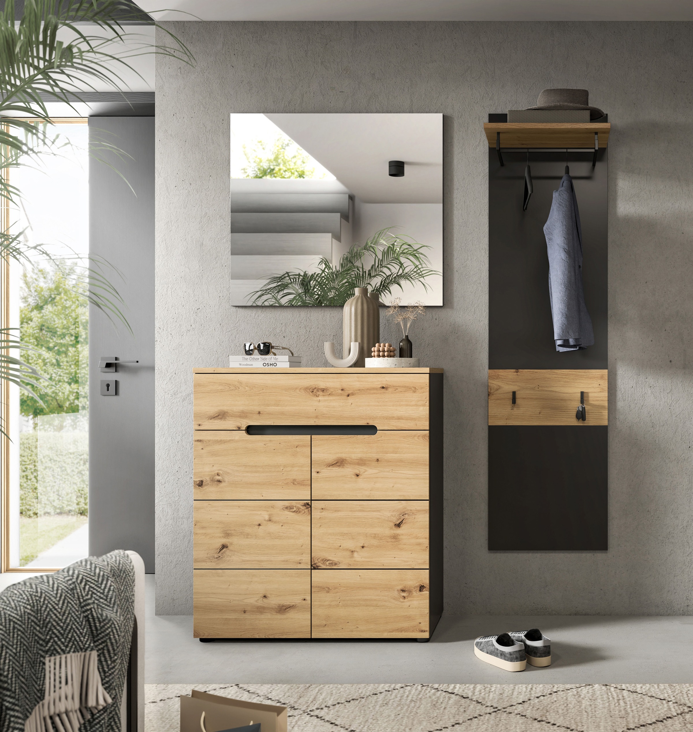 INOSIGN Garderoben-Set »REHAT, TOPSELLER!, 3-teilig, Breite 140 cm, individ günstig online kaufen