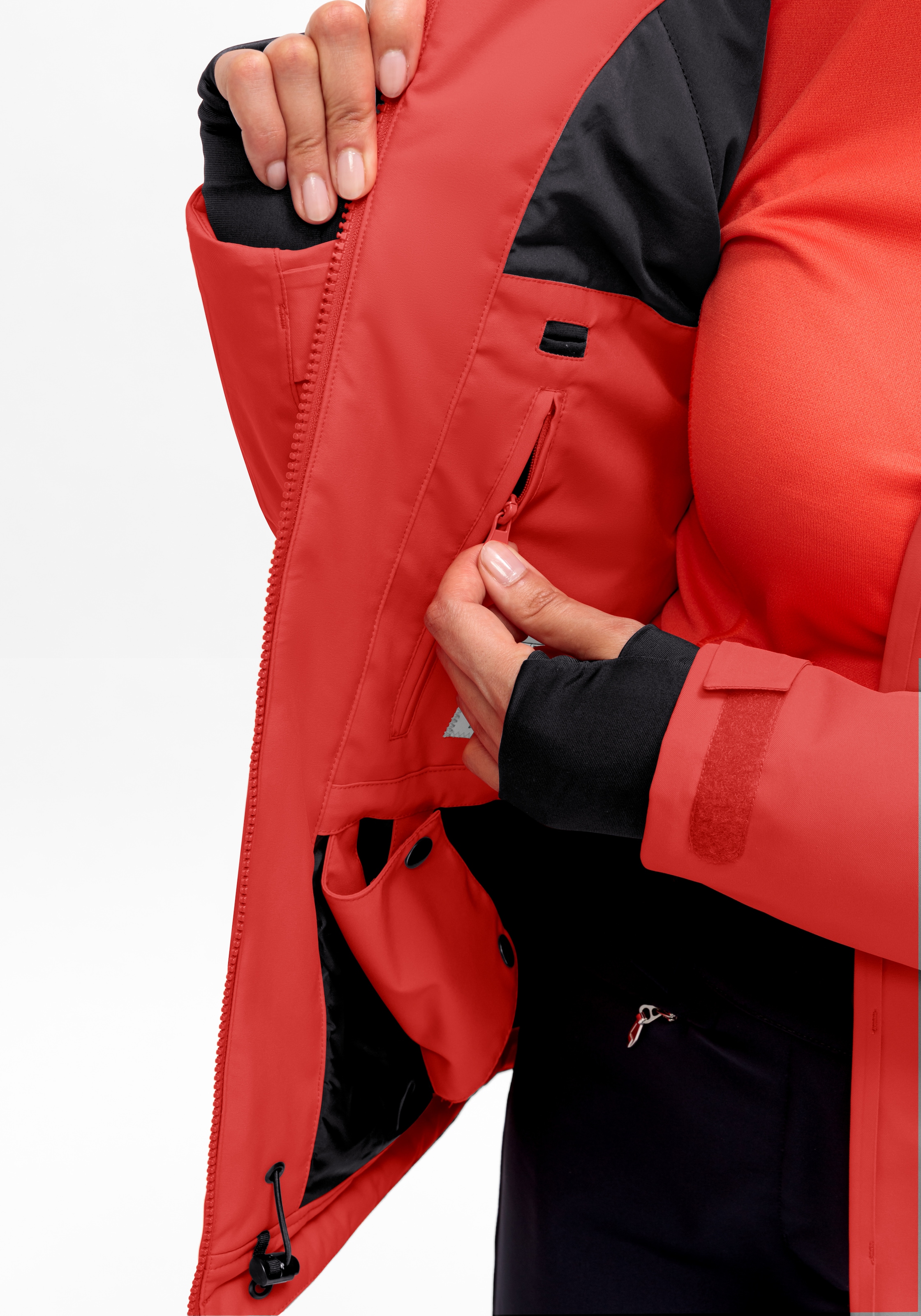 Maier Sports »Straja« Damen Winterjacke, wind/wasserdicht, 3 RV-Taschen und Kapuze