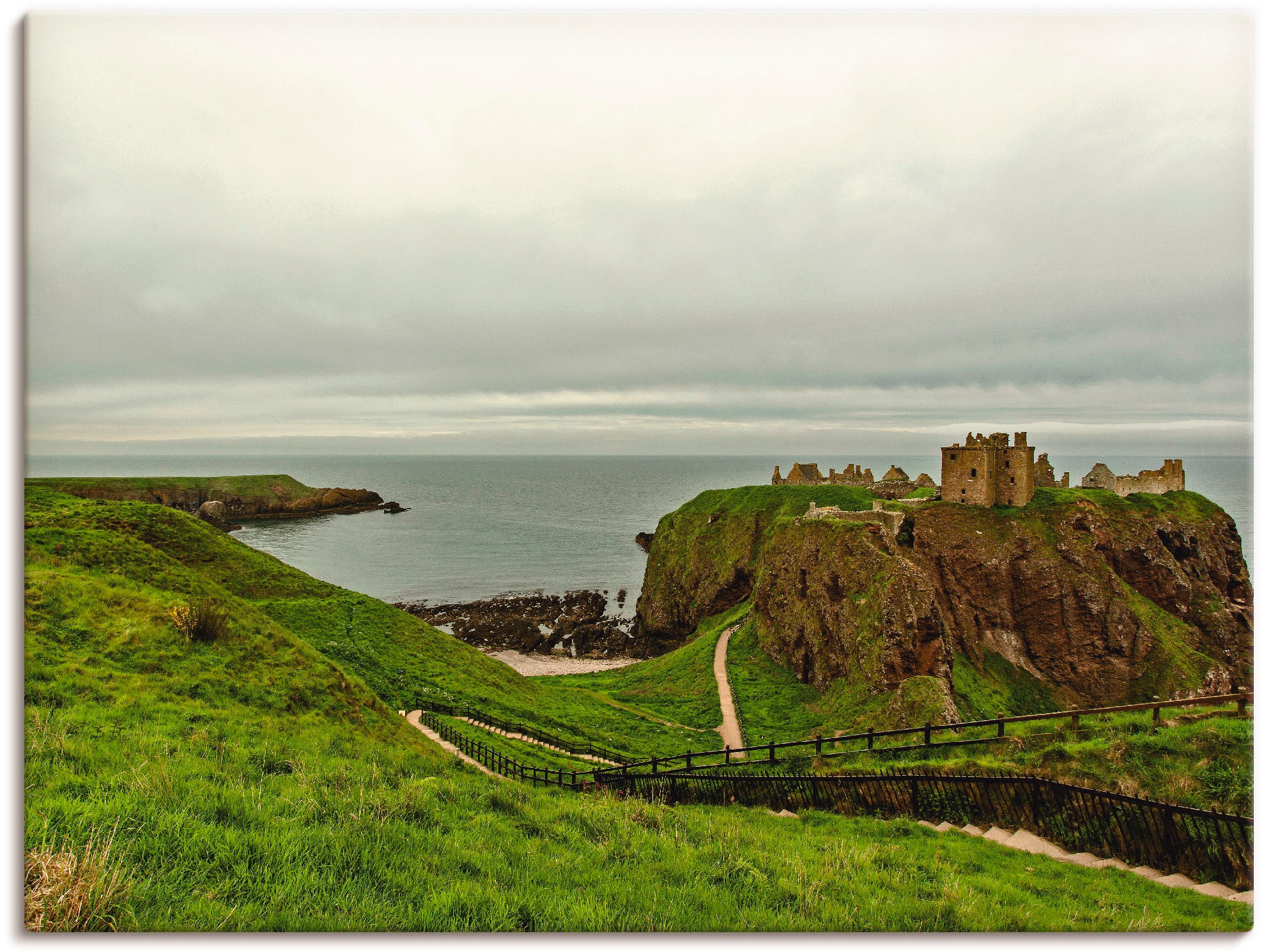 Artland Leinwandbild »Historisches Schottland« Europa 1 Stk. tlg. auf Keilr günstig online kaufen
