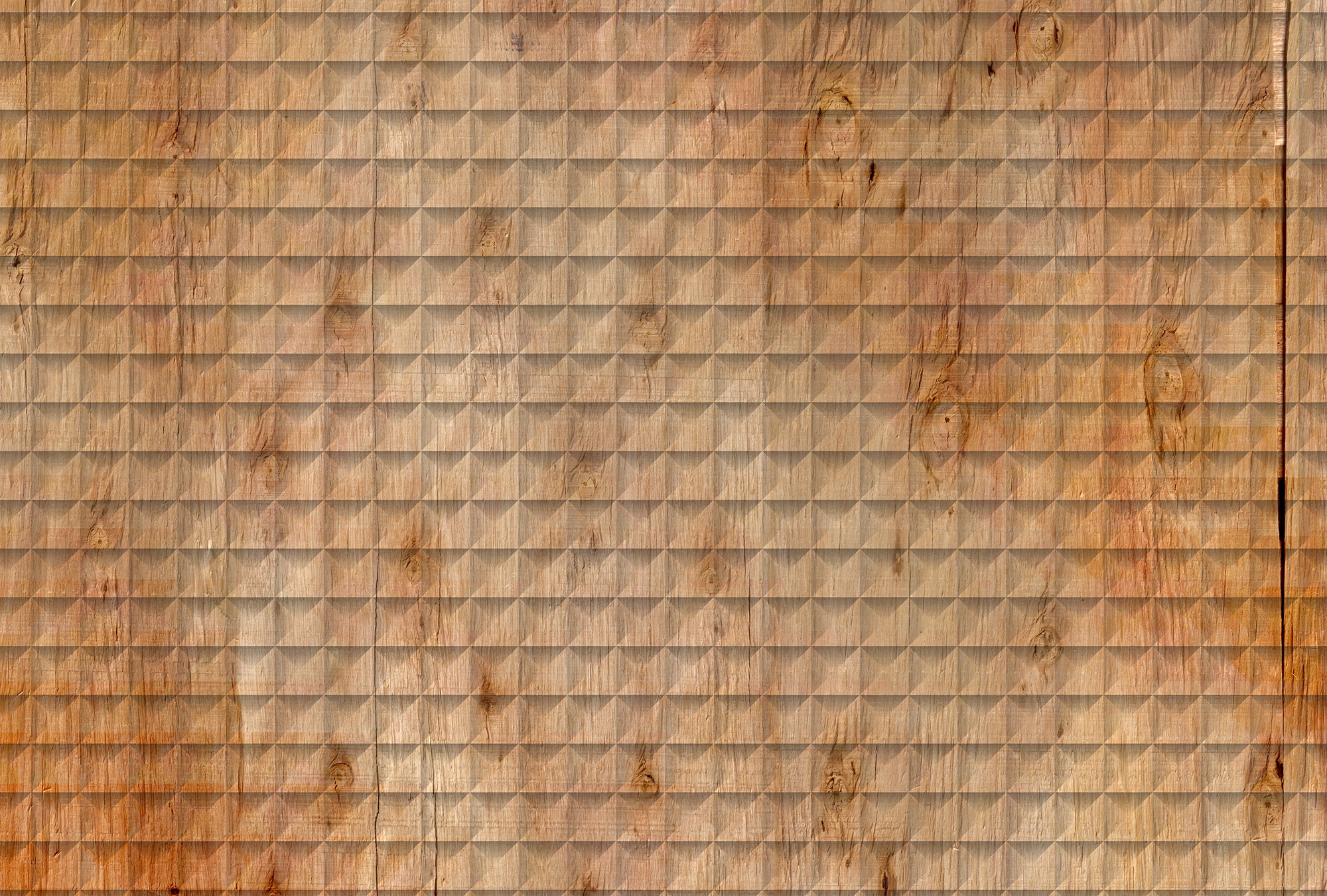 Architects Paper Fototapete »Atelier 47 Square Wood 2« Holz glatt Vlies, Wa günstig online kaufen