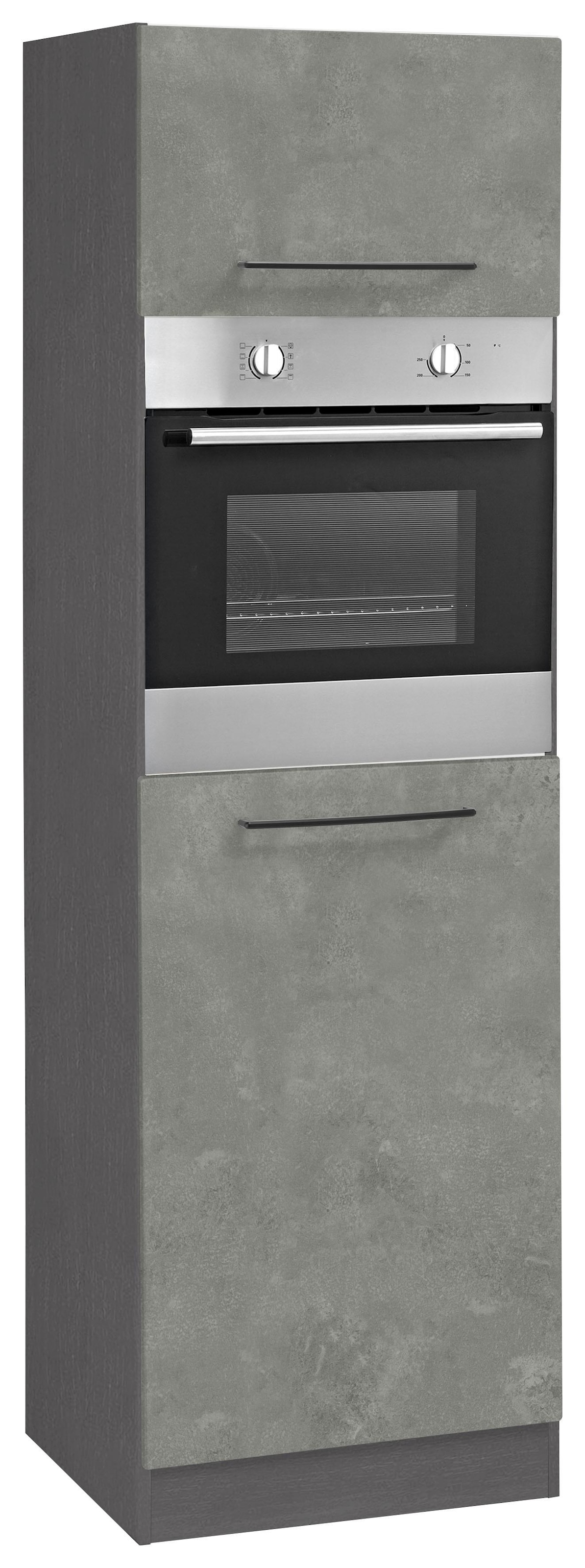 KOCHSTATION Backofenumbauschrank »KS-Tulsa« 60 cm breit, 200 cm hoch, für E günstig online kaufen