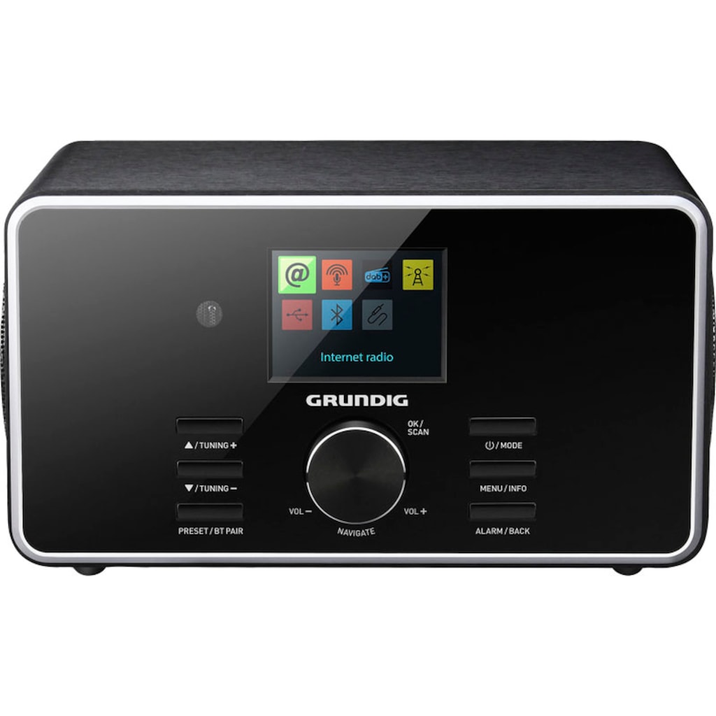 Grundig Internet-Radio »DTR 5000 X«, (Bluetooth-WLAN Digitalradio (DAB+)-FM-Tuner-Internetradio-FM-Tuner mit RDS 14 W)