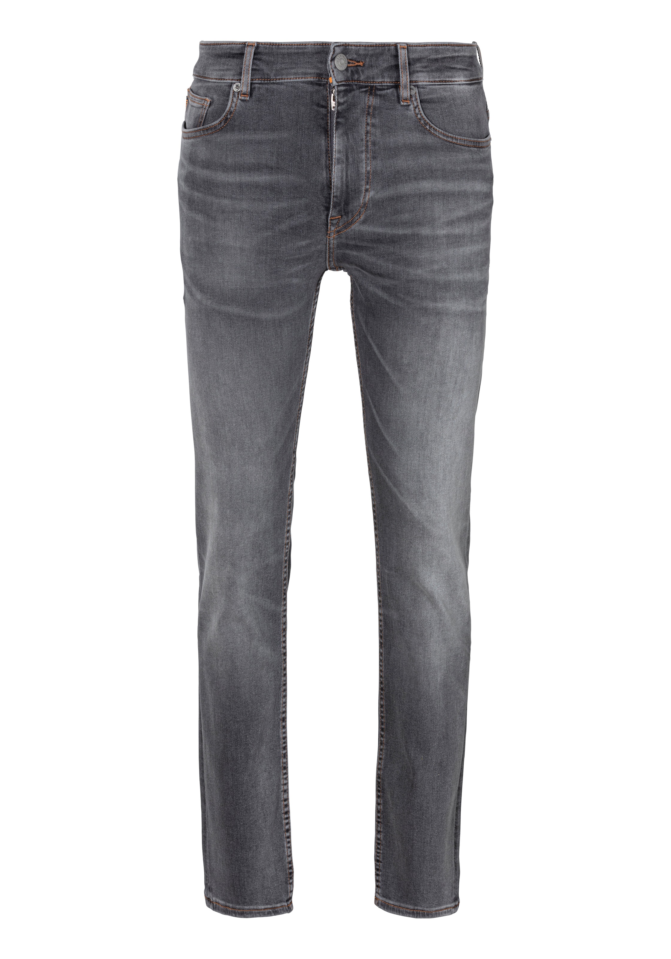 BOSS ORANGE Slim-fit-Jeans »DELAWARE BO«, mit BOSS Leder-Badge
