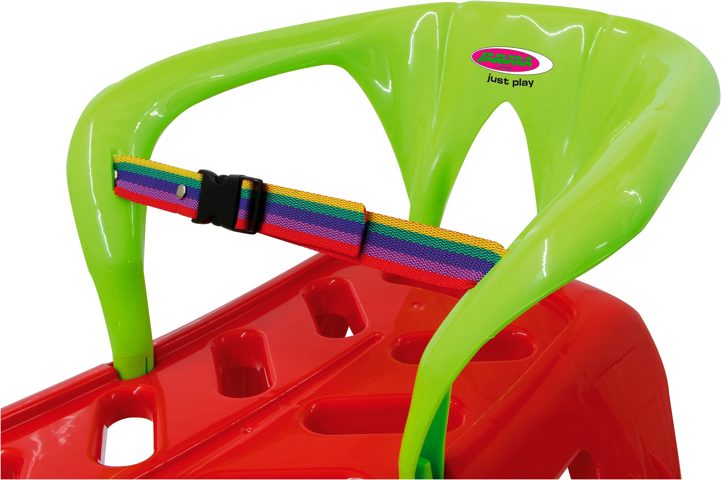 Jamara Schlitten »Snow Play Schlitten Snow-Star 90 cm, mit Rückenlehne«, Made in Europe