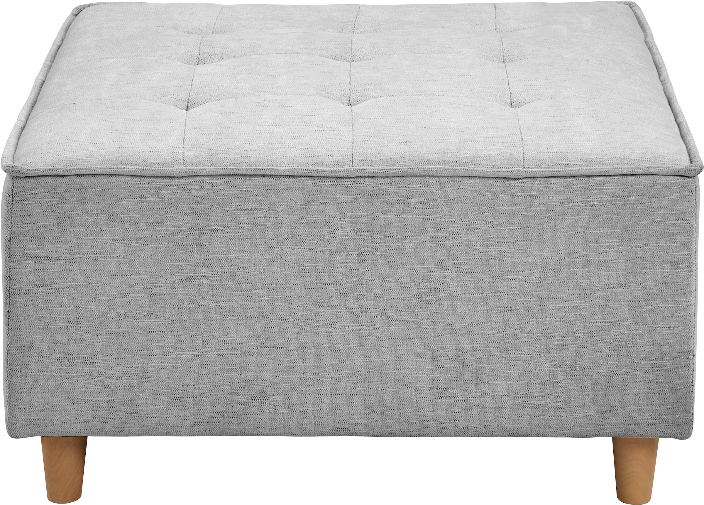 RAUM.ID Hocker »Flexid«, (1 St.), modular erweiterbar zum Sofa, Chenille-Bezug