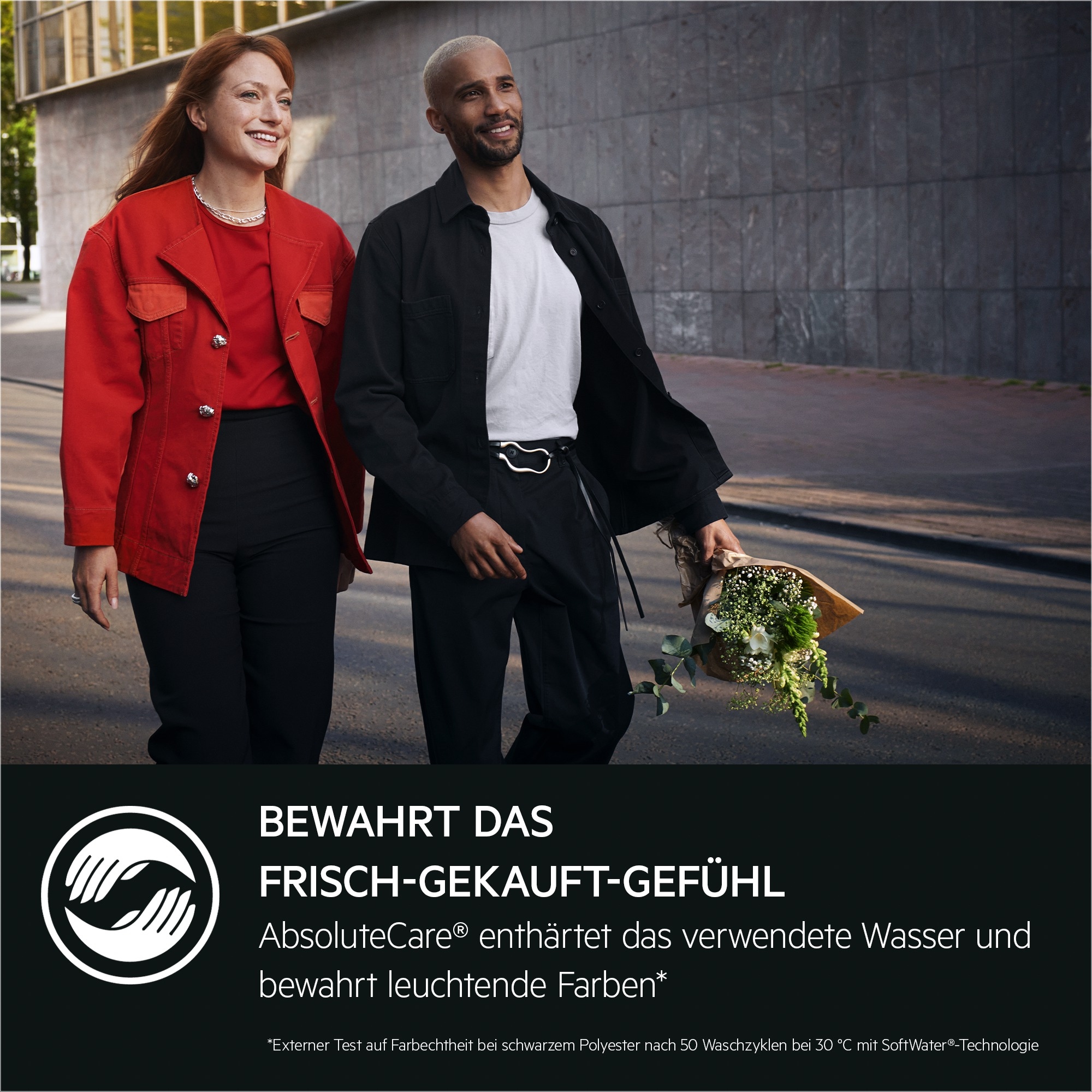 AEG Waschmaschine 9000 Series »LR9W80600 914501216« 10 kg 1600 U/min SoftWater: Schützt Farbe und  Form durch enthärtetes Wasser bei 30°C