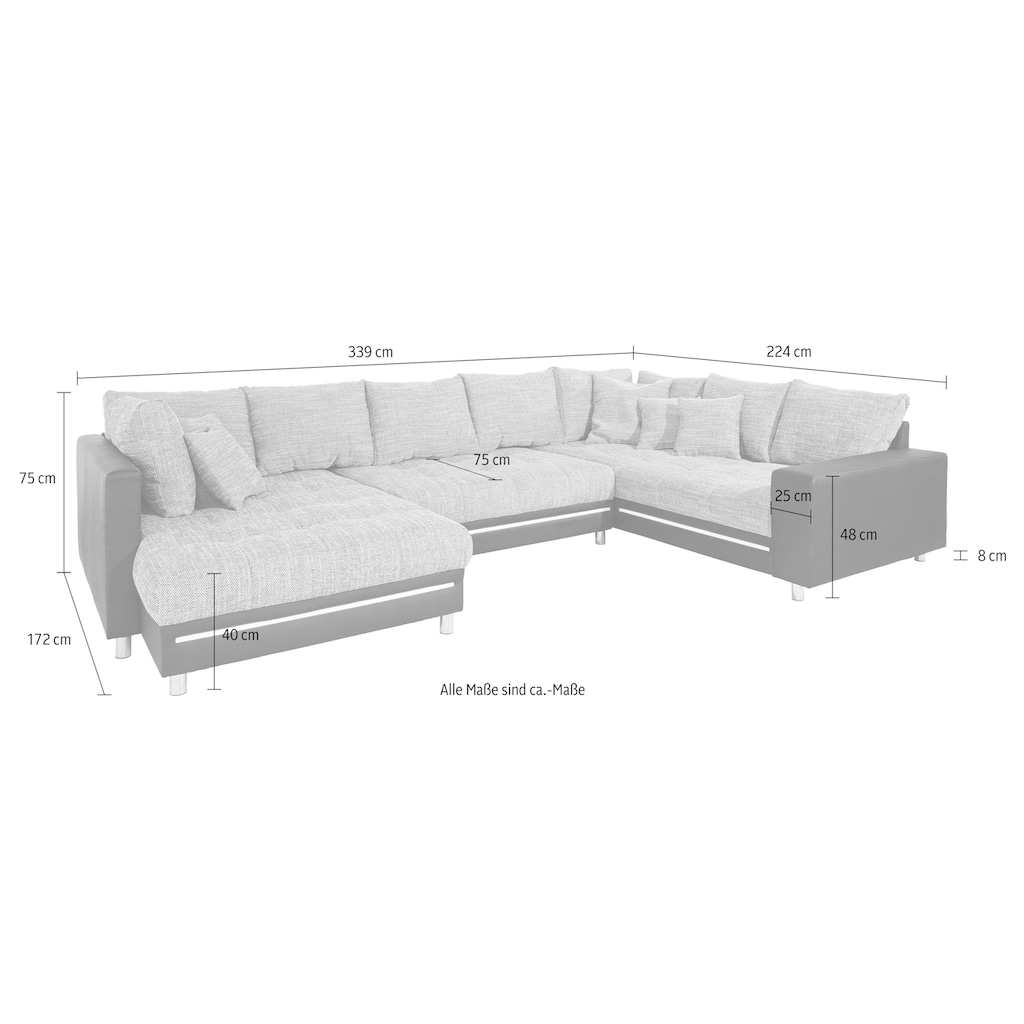 Mr. Couch Wohnlandschaft »Tobi«