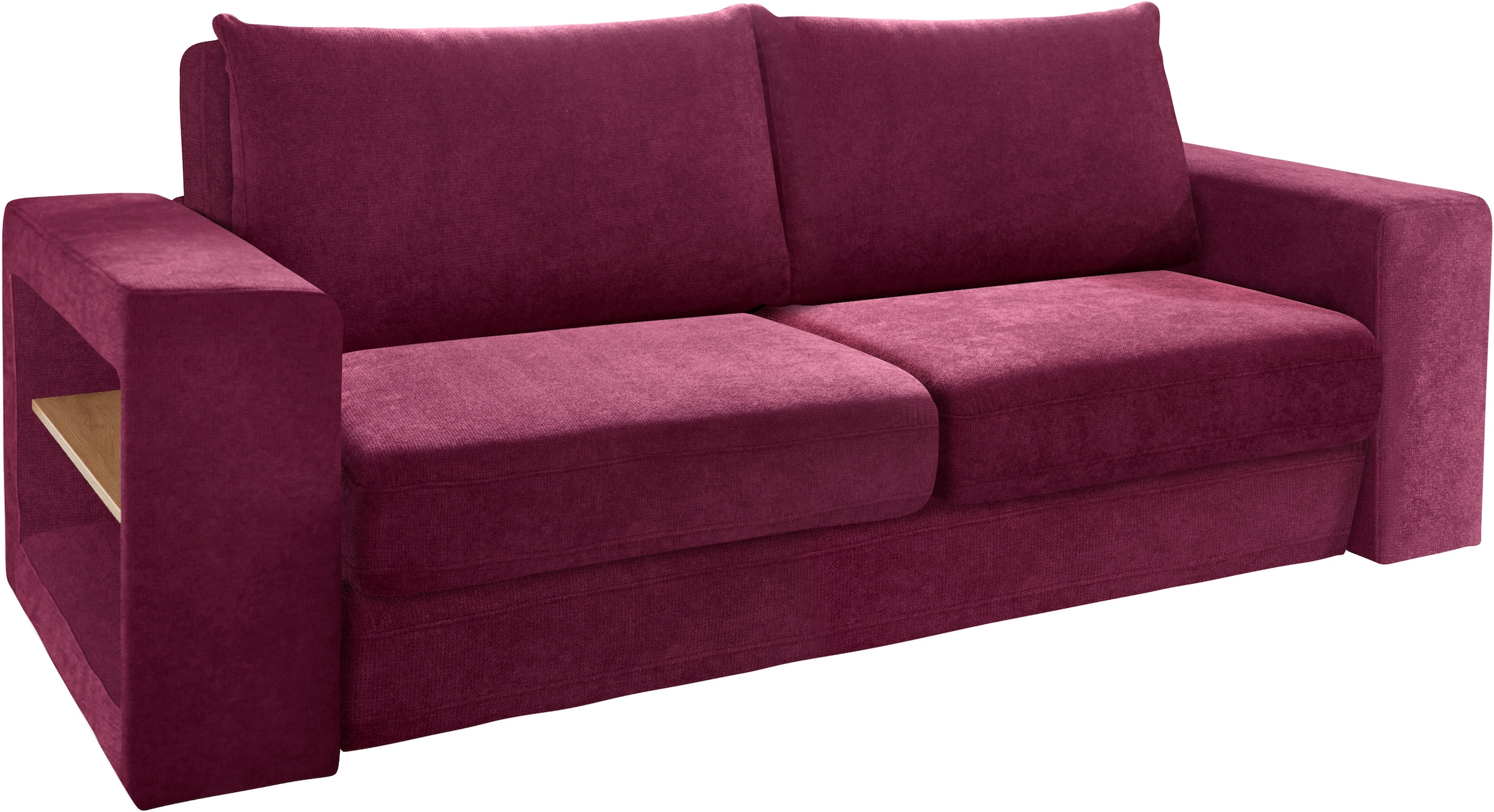 LOOKS by Wolfgang Joop 3,5-Sitzer »Looksvb«, Verwandlungssofa: aus Sofa wird Sofa mit 2 Hockern, mit Regalfunktion