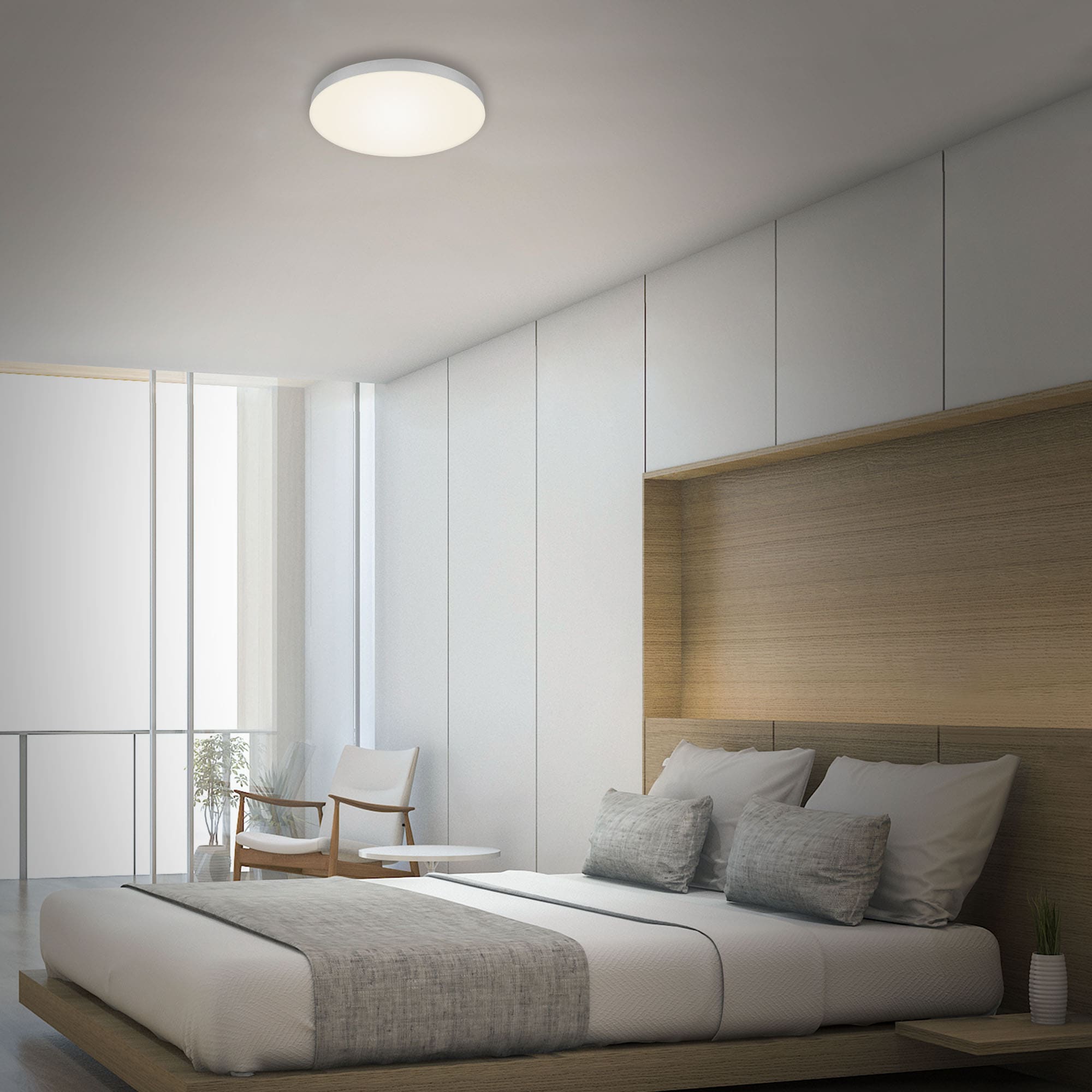 Briloner Leuchten Aufbauleuchte »Flame«, Leuchtmittel LED-Modul | LED fest integriert