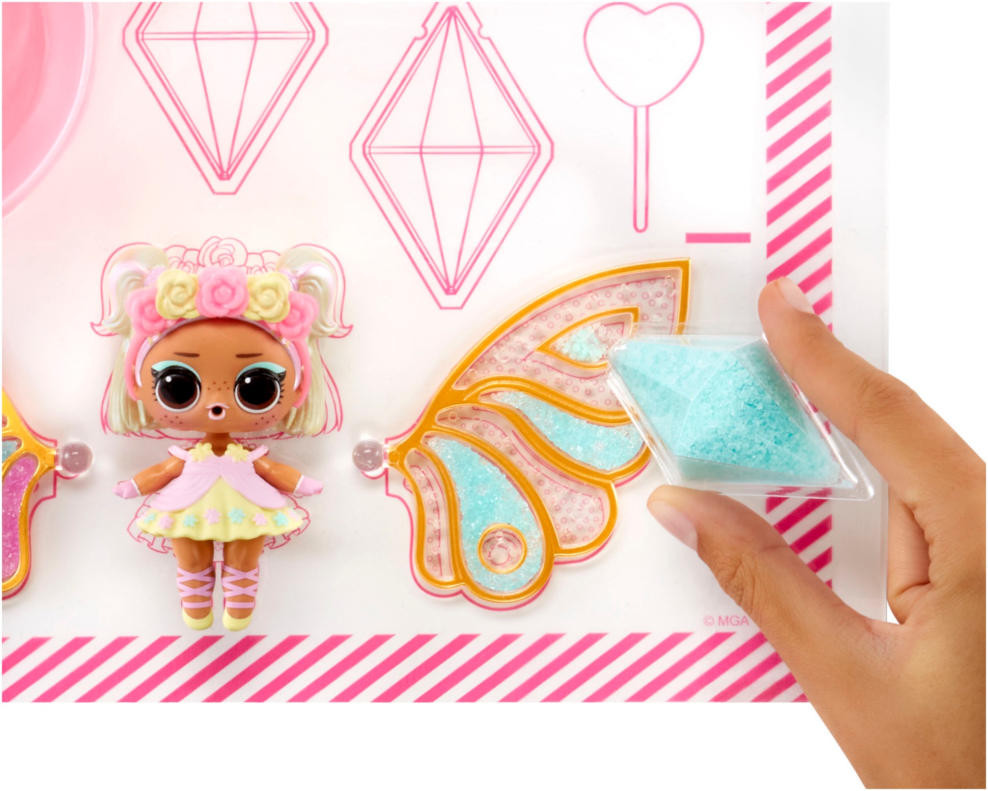 L.O.L. SURPRISE! Anziehpuppe »L.O.L. Surprise Fairy Tots Asst in PDQ«, sortierte Lieferung