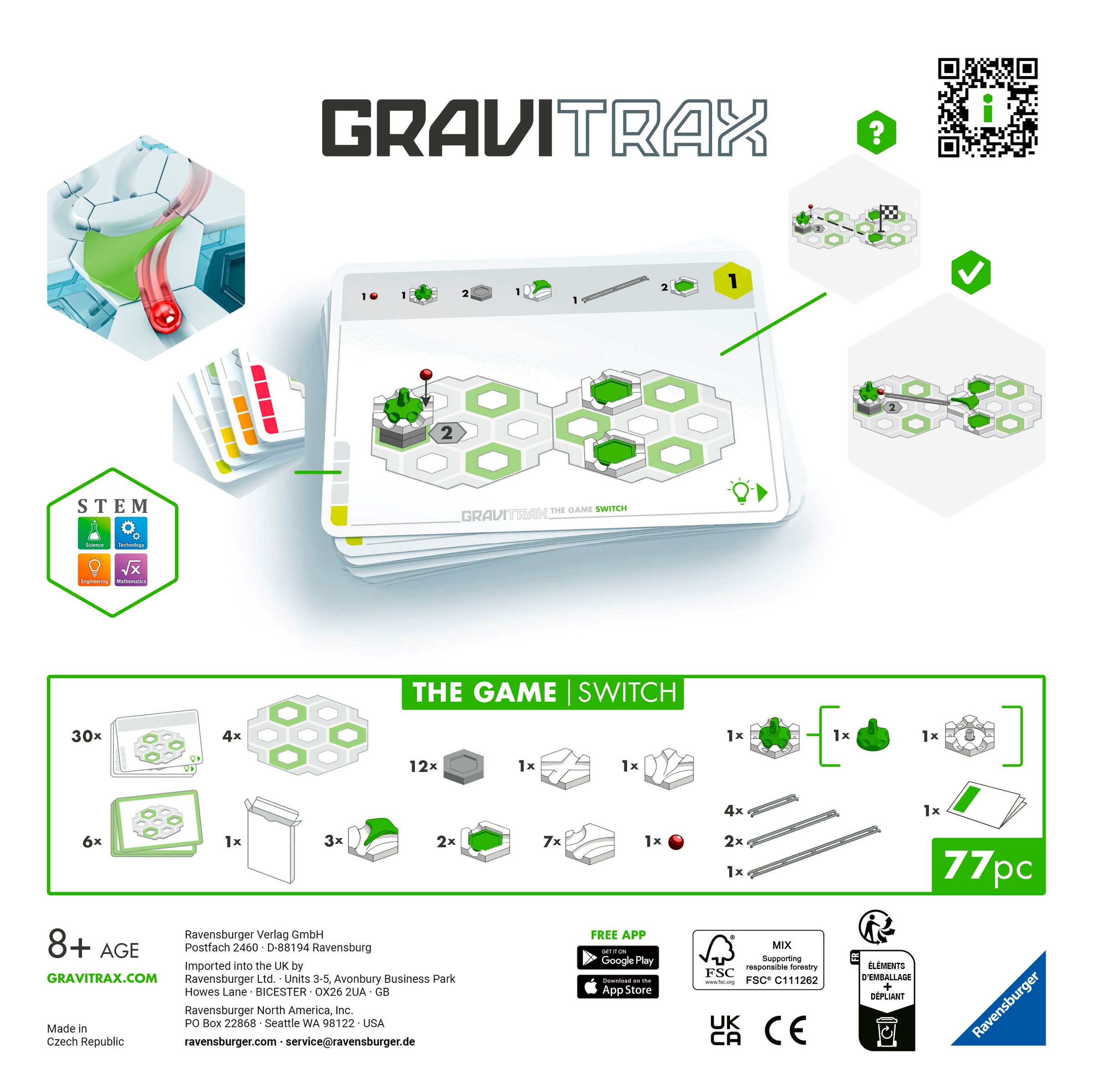 Ravensburger Spiel »GraviTrax THE GAME, Switch« Made in Europe