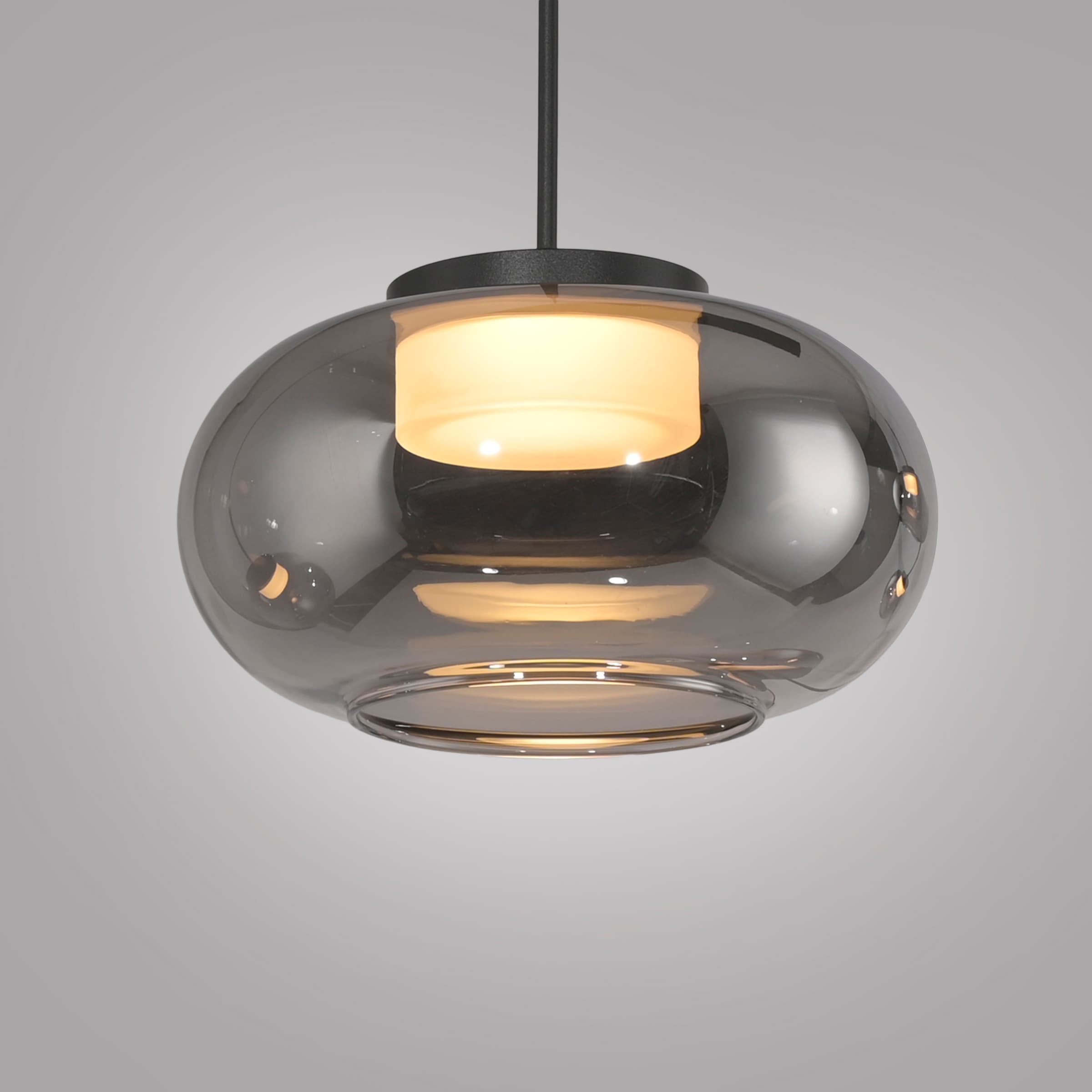 SCHÖNER WOHNEN-Kollektion LED Pendelleuchte »SIA« LED-Board 1 Stk. Warmweiß SCHÖNER WOHNEN Kollektion, Höhenverstellbar, SimplyDim, Memoryfunktion